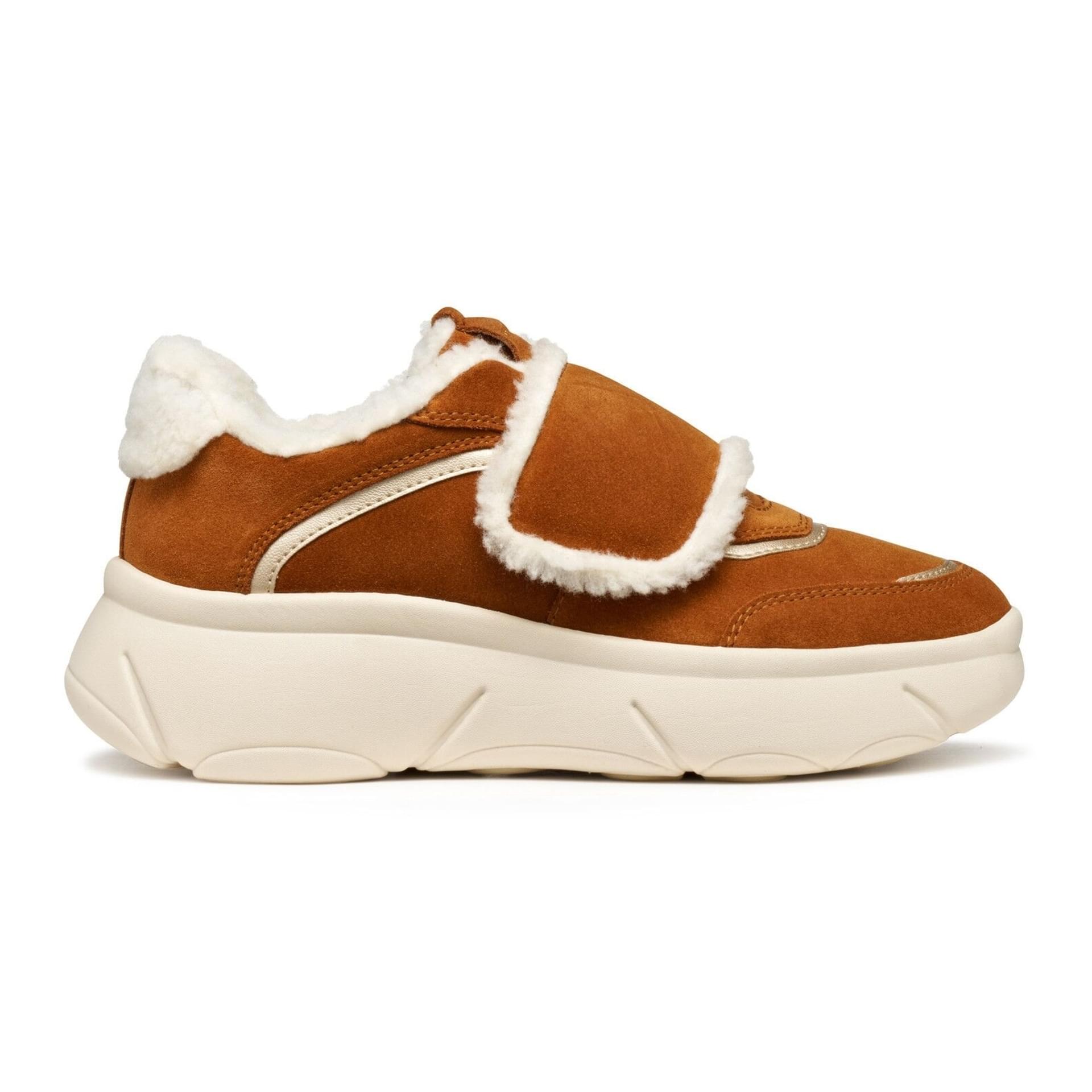 Geox Nebula 2.0 X Sneakers D56NHD_022NF in Cognac