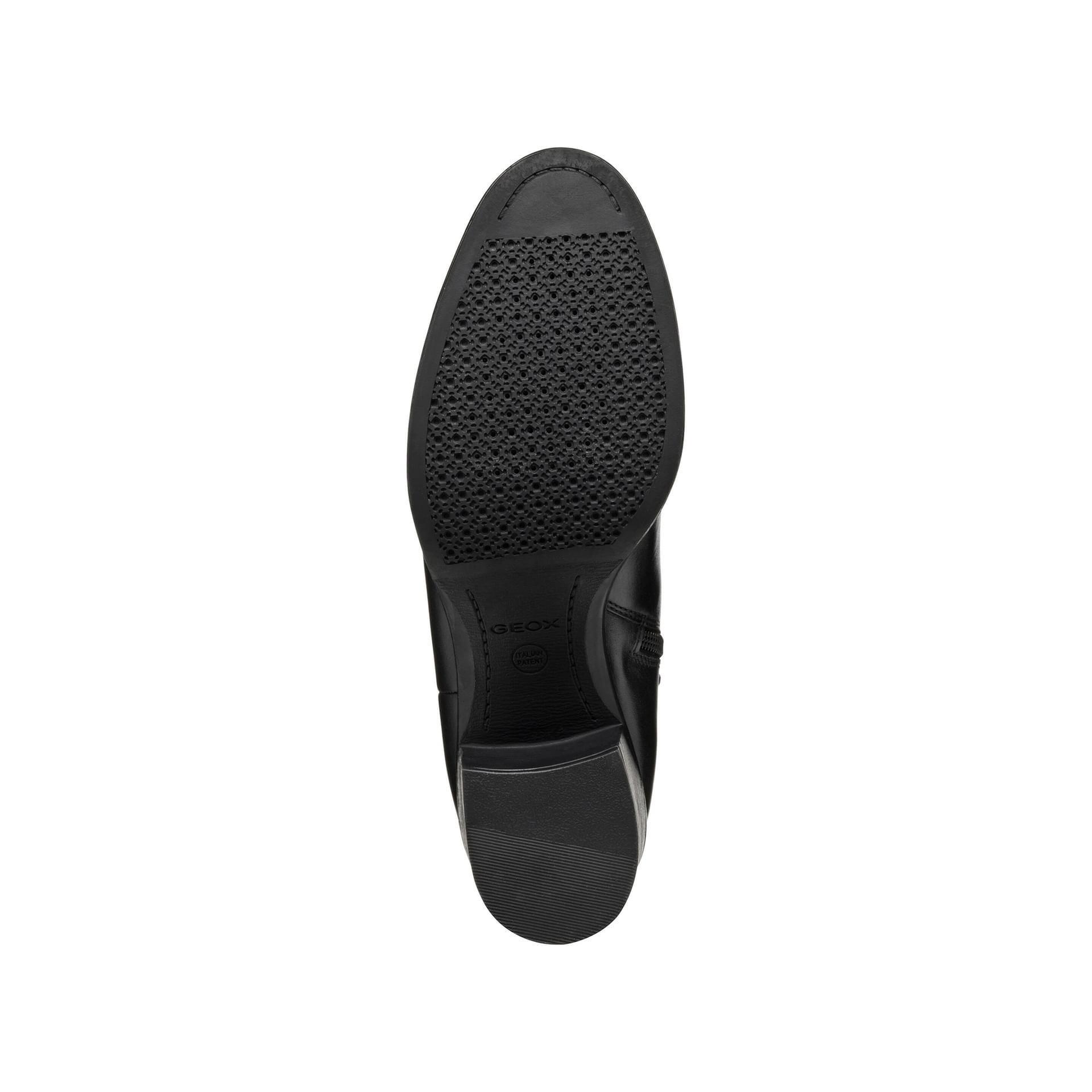 Geox New Asheel Enkellaarsjes D46FSC_00043 in Black