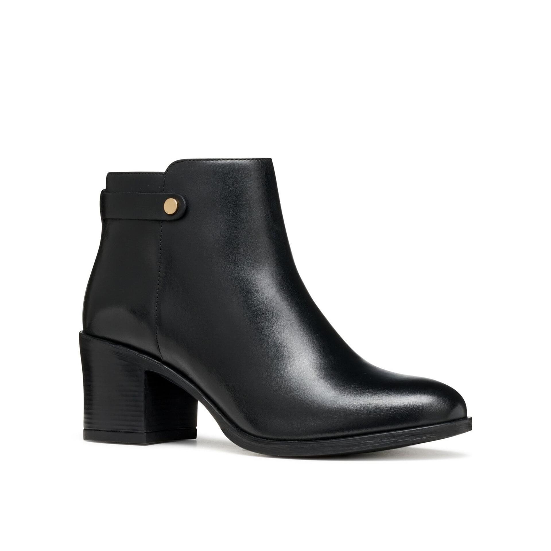 Geox New Asheel Ankle Boots D56FSA_00043 in Black