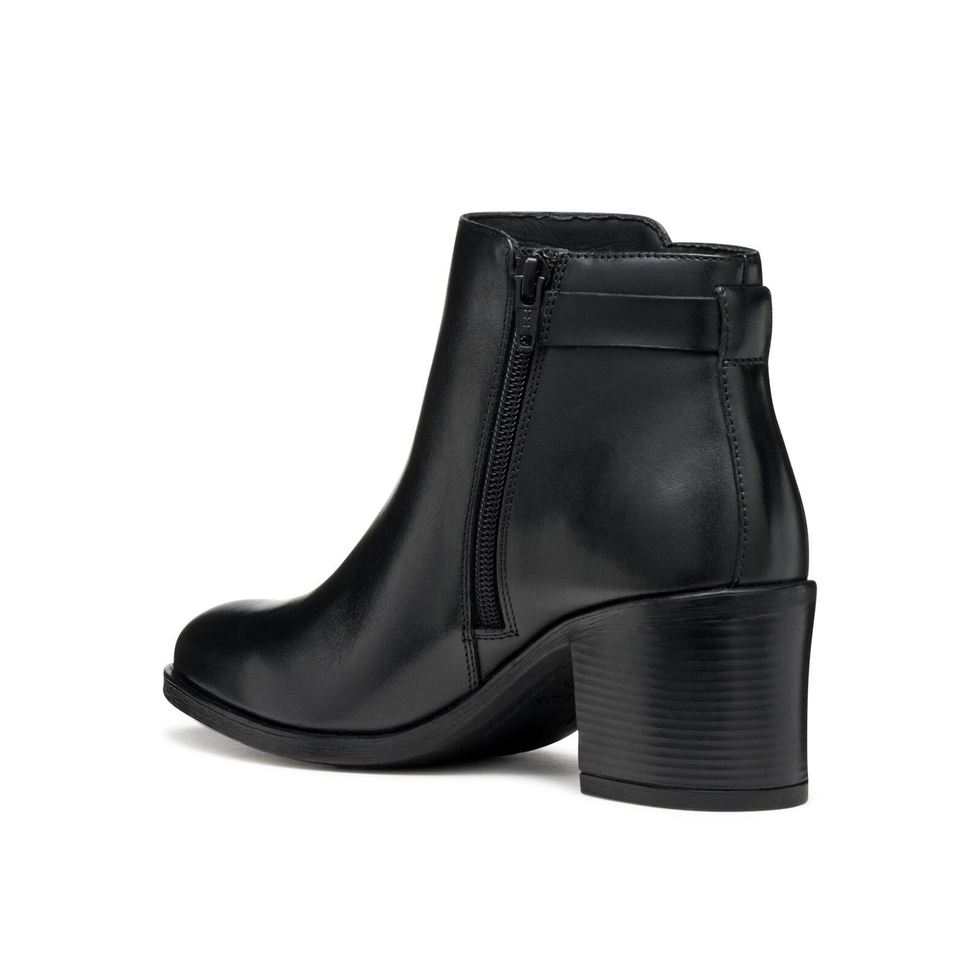 Geox New Asheel Ankle Boots D56FSA_00043 in Black