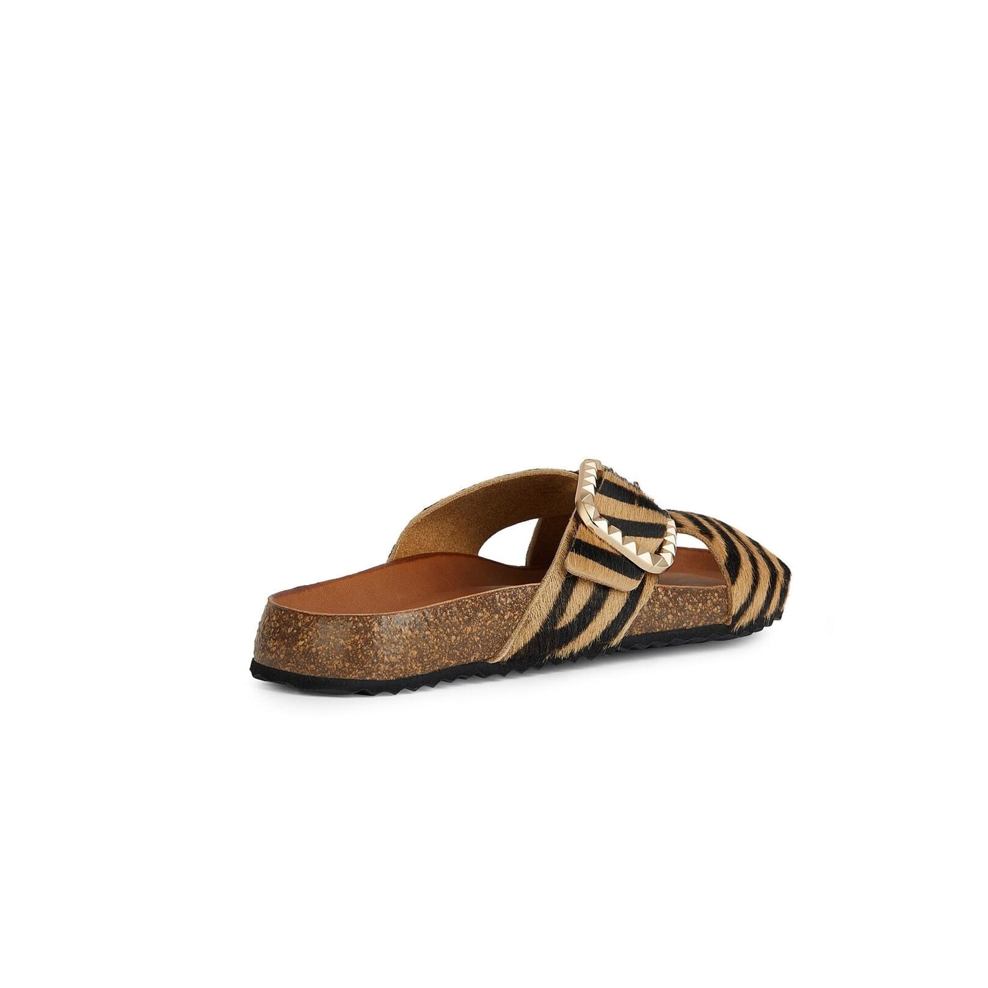 Geox New Brionia B Sandals D45VYB_000QS in Light Sand/Black