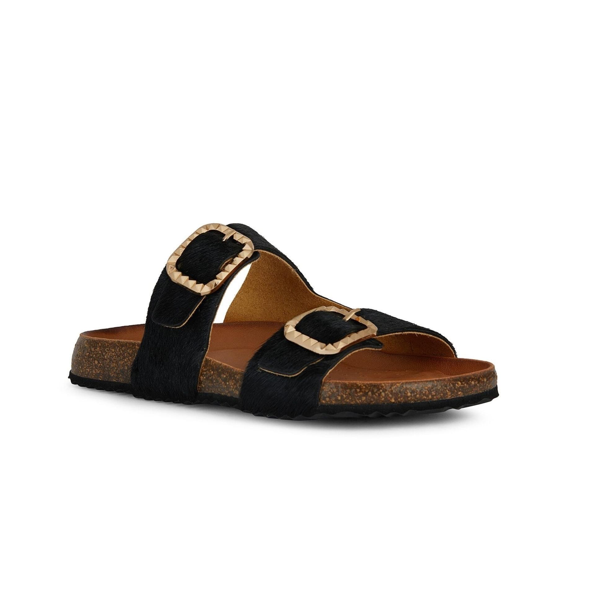 Geox New Brionia B Sandals D45VYC_000QS in Black