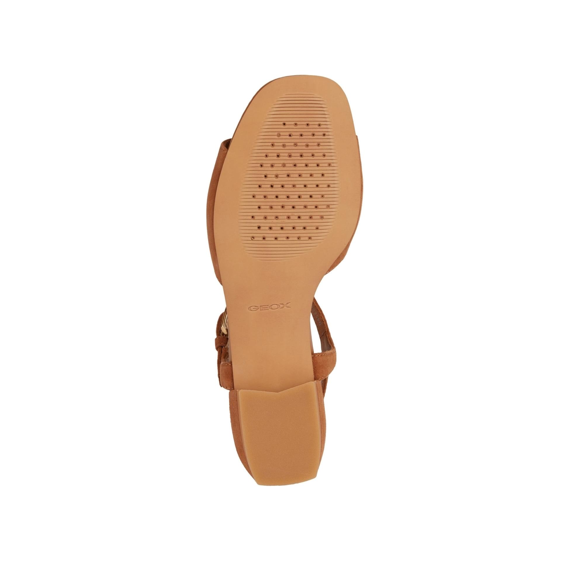 Geox New Eraklia 15 Sandals D4580B_00021 in Cognac