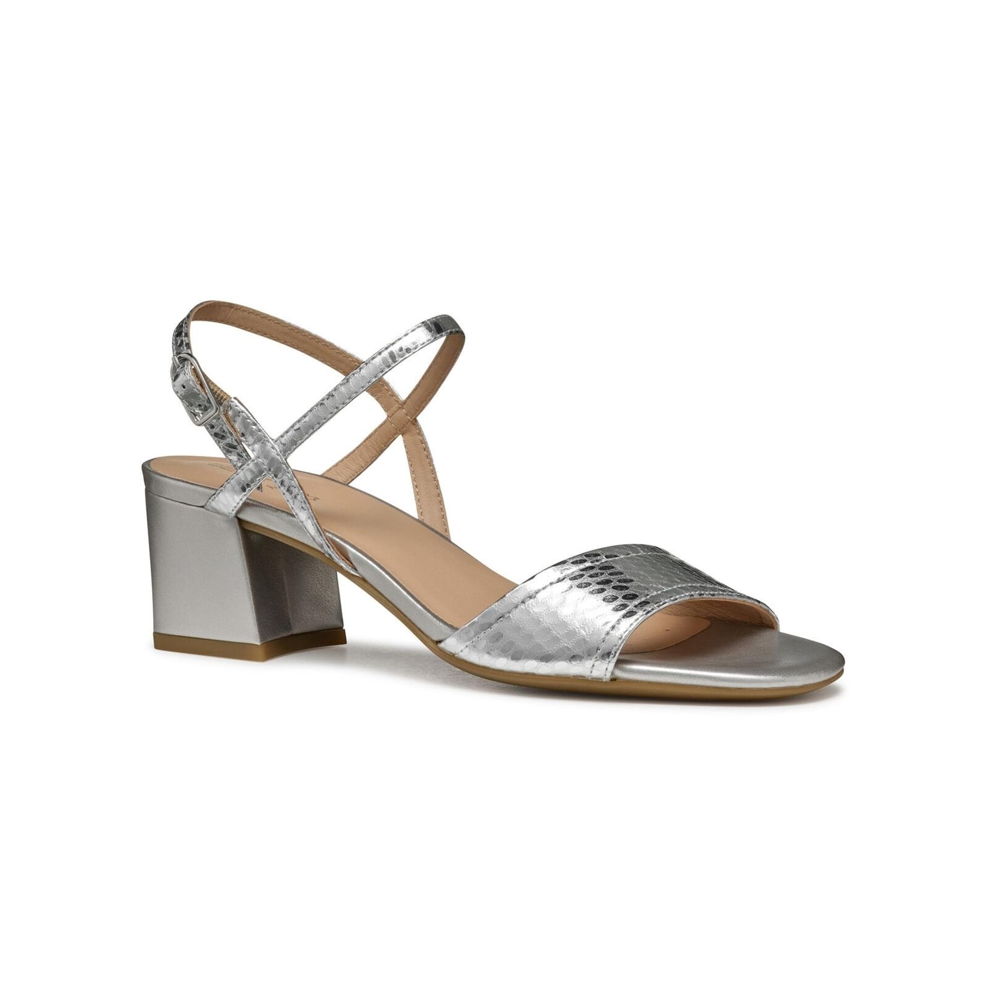 Geox New Eraklia 50 Sandalen D45RNB_000KY in Silver