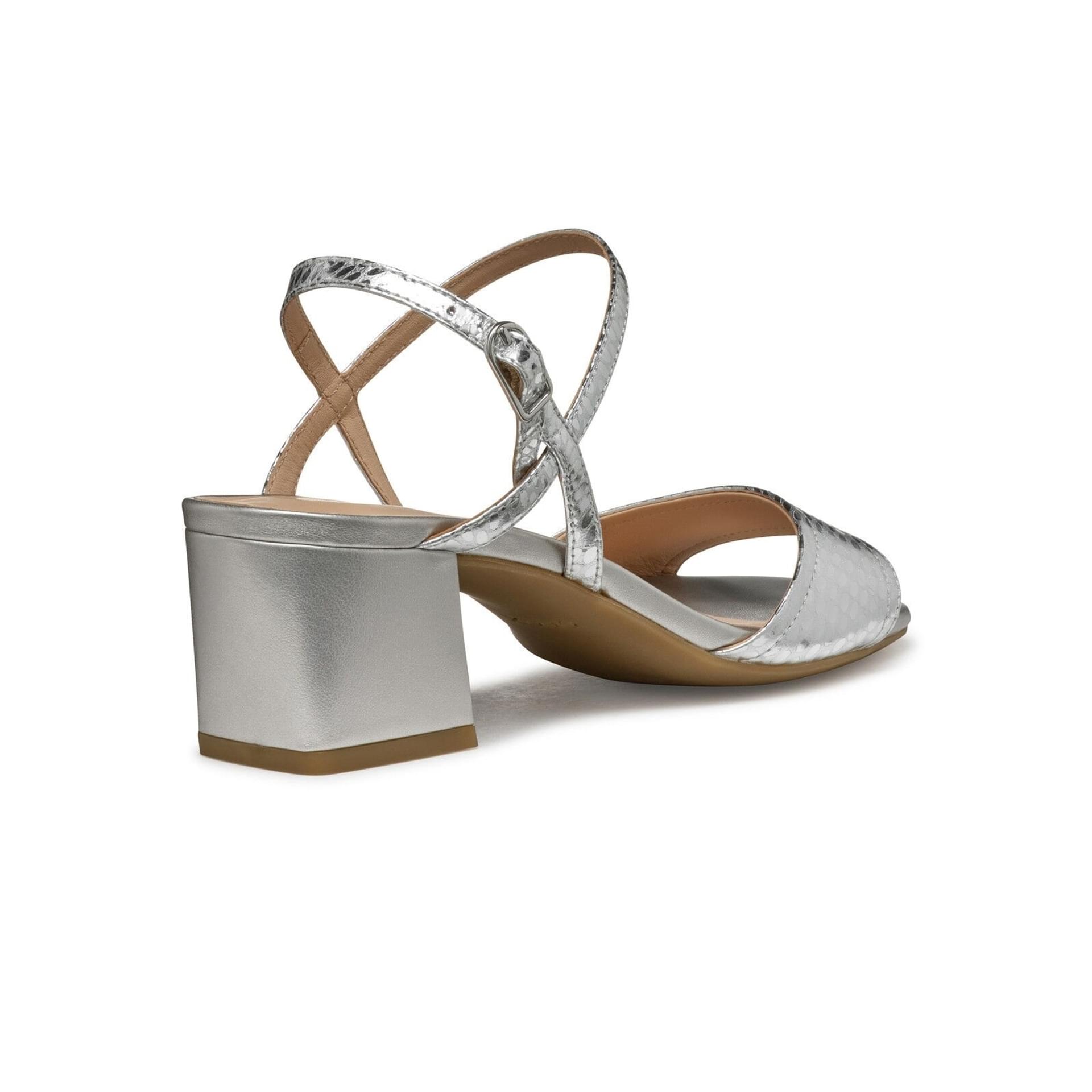 Geox New Eraklia 50 Sandalen D45RNB_000KY in Silver