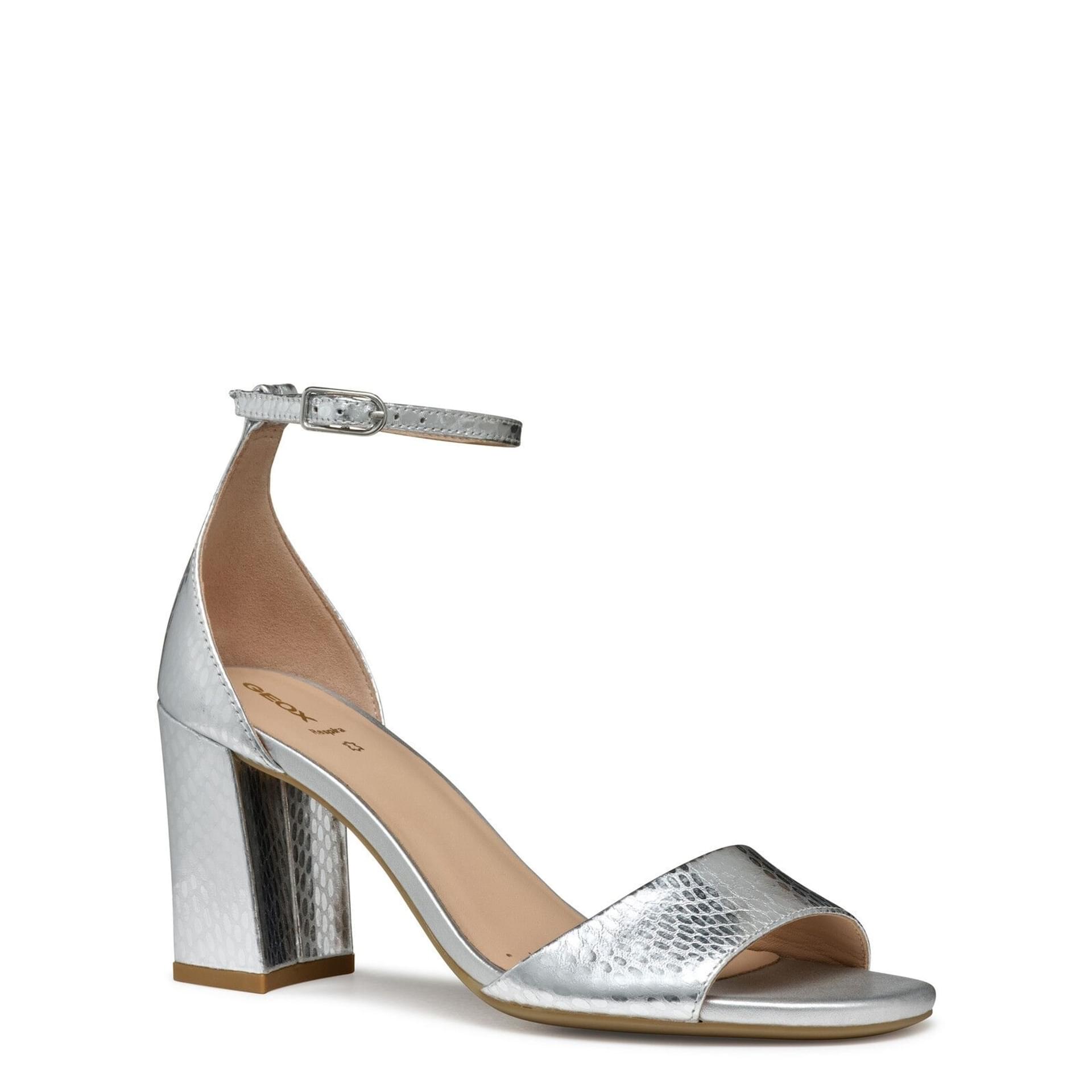 Geox New Eraklia 80 Sandals D35RPA_000KY in Silver