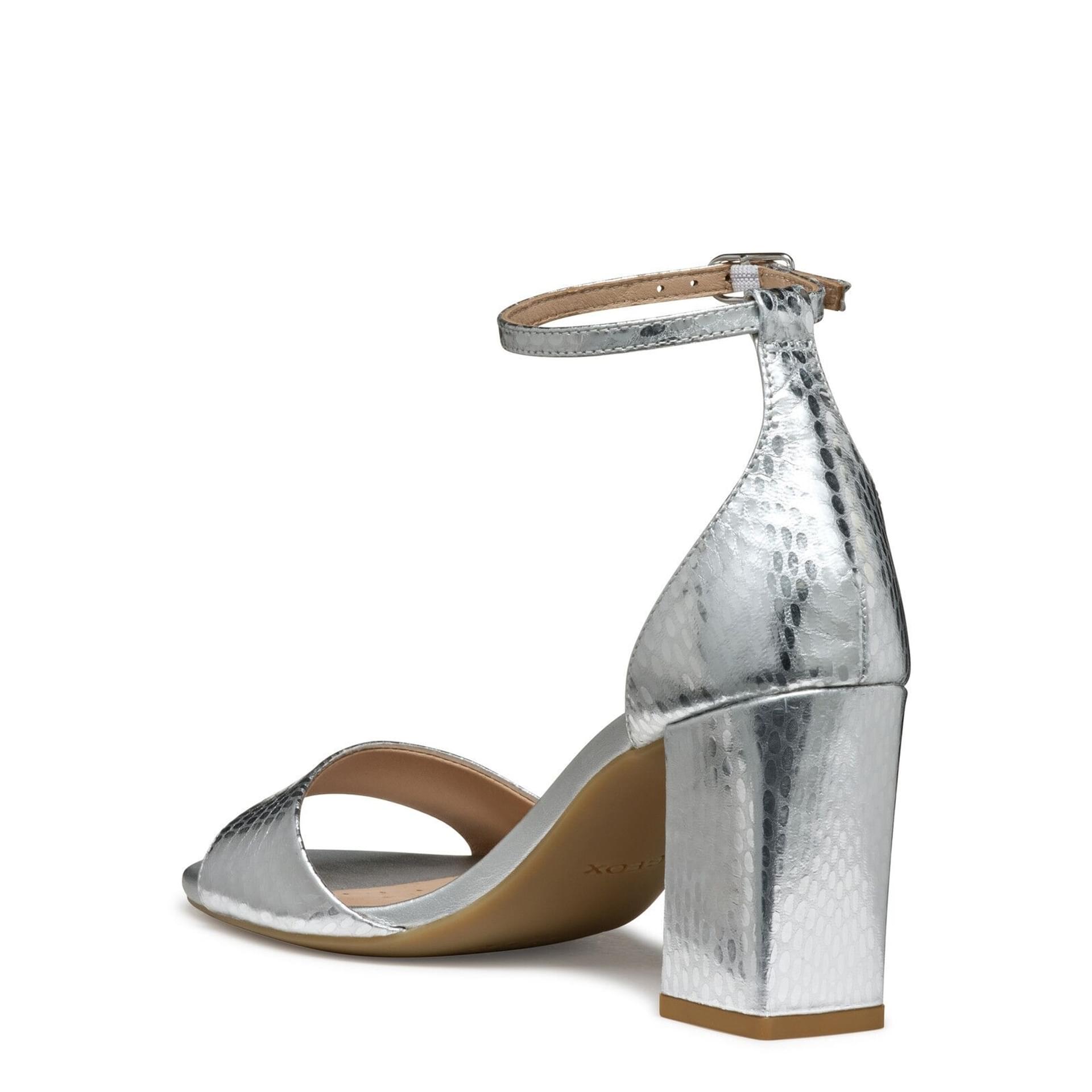 Geox New Eraklia 80 Sandals D35RPA_000KY in Silver