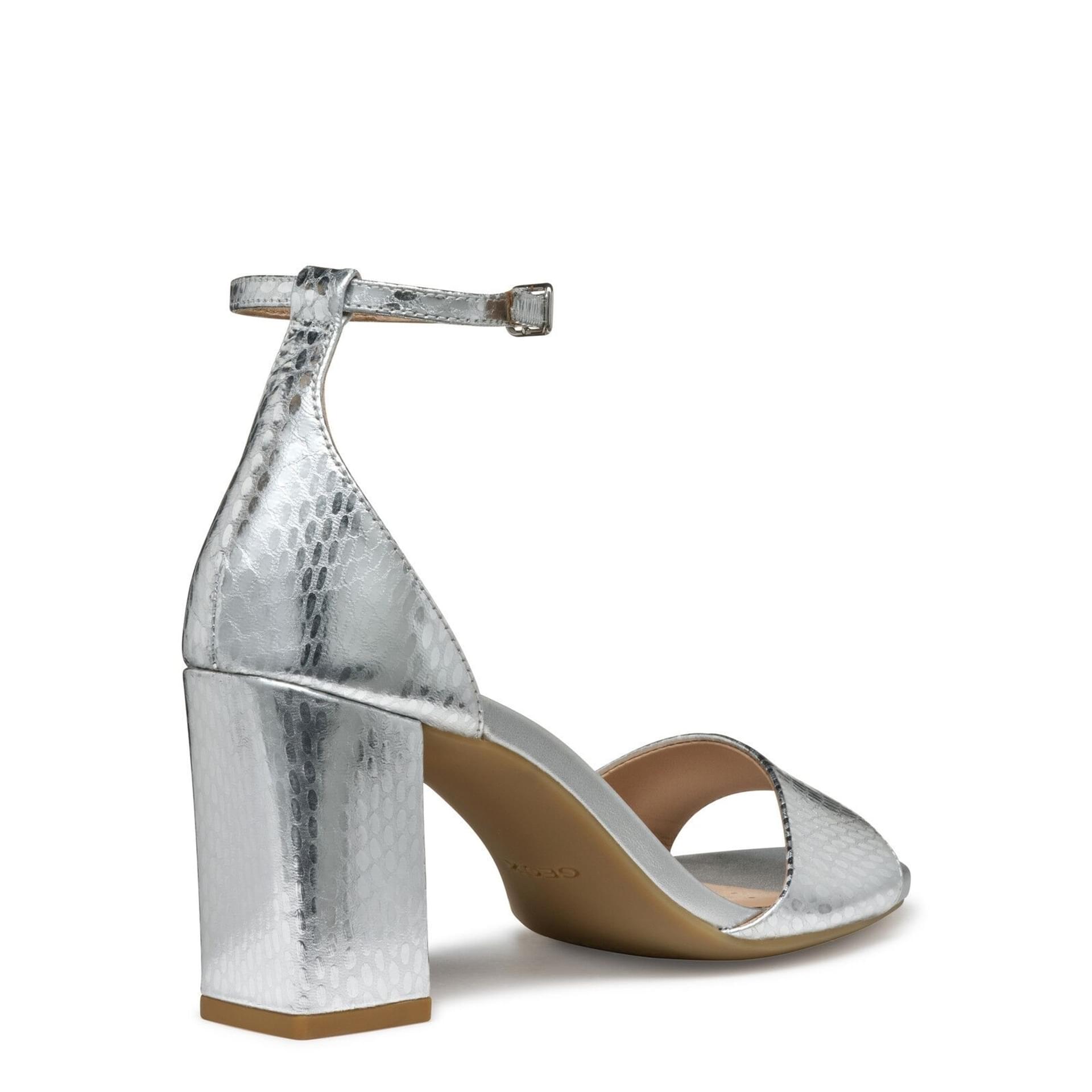 Geox New Eraklia 80 Sandals D35RPA_000KY in Silver