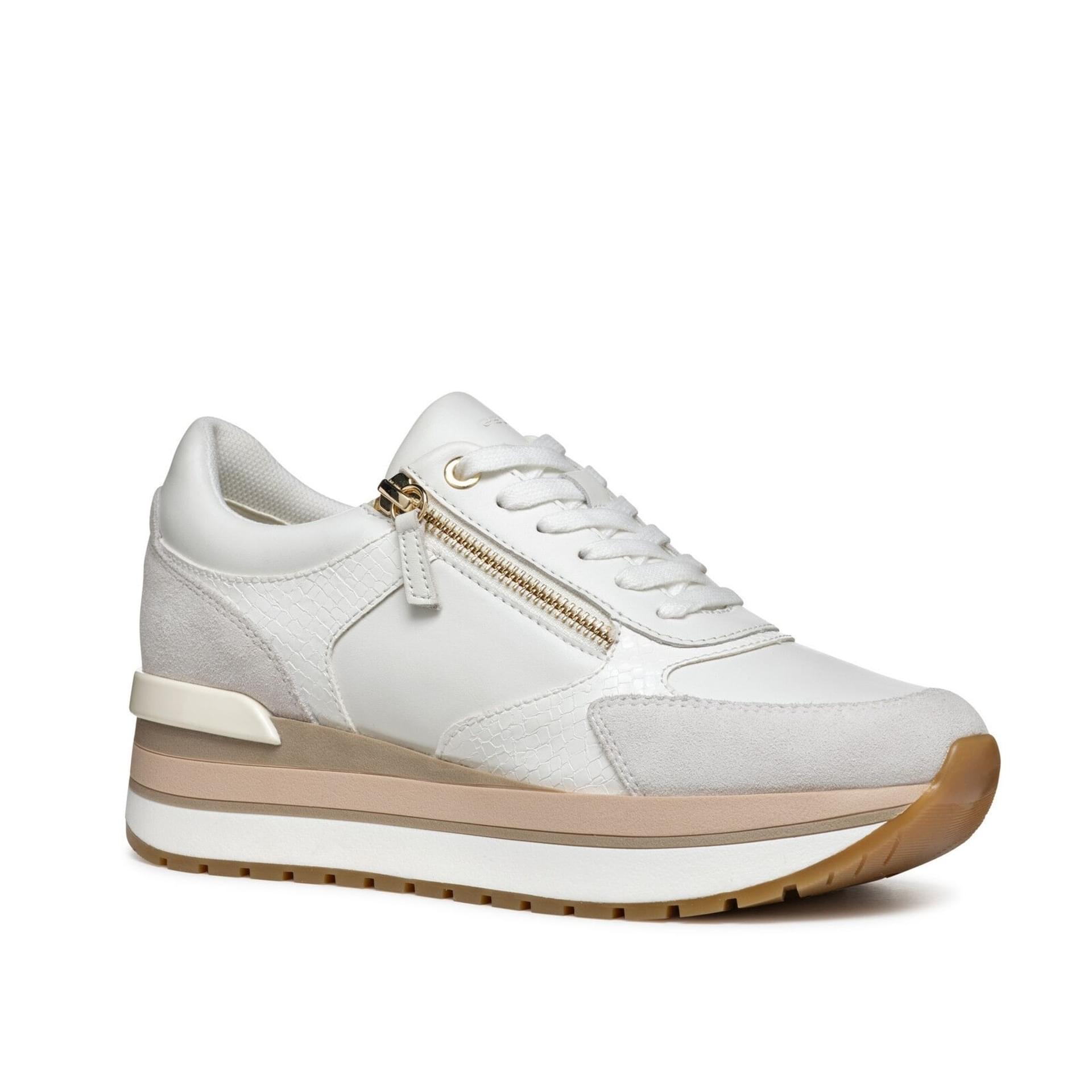 Geox New Kency Sneakers D46MZA_08522 in White/Off White