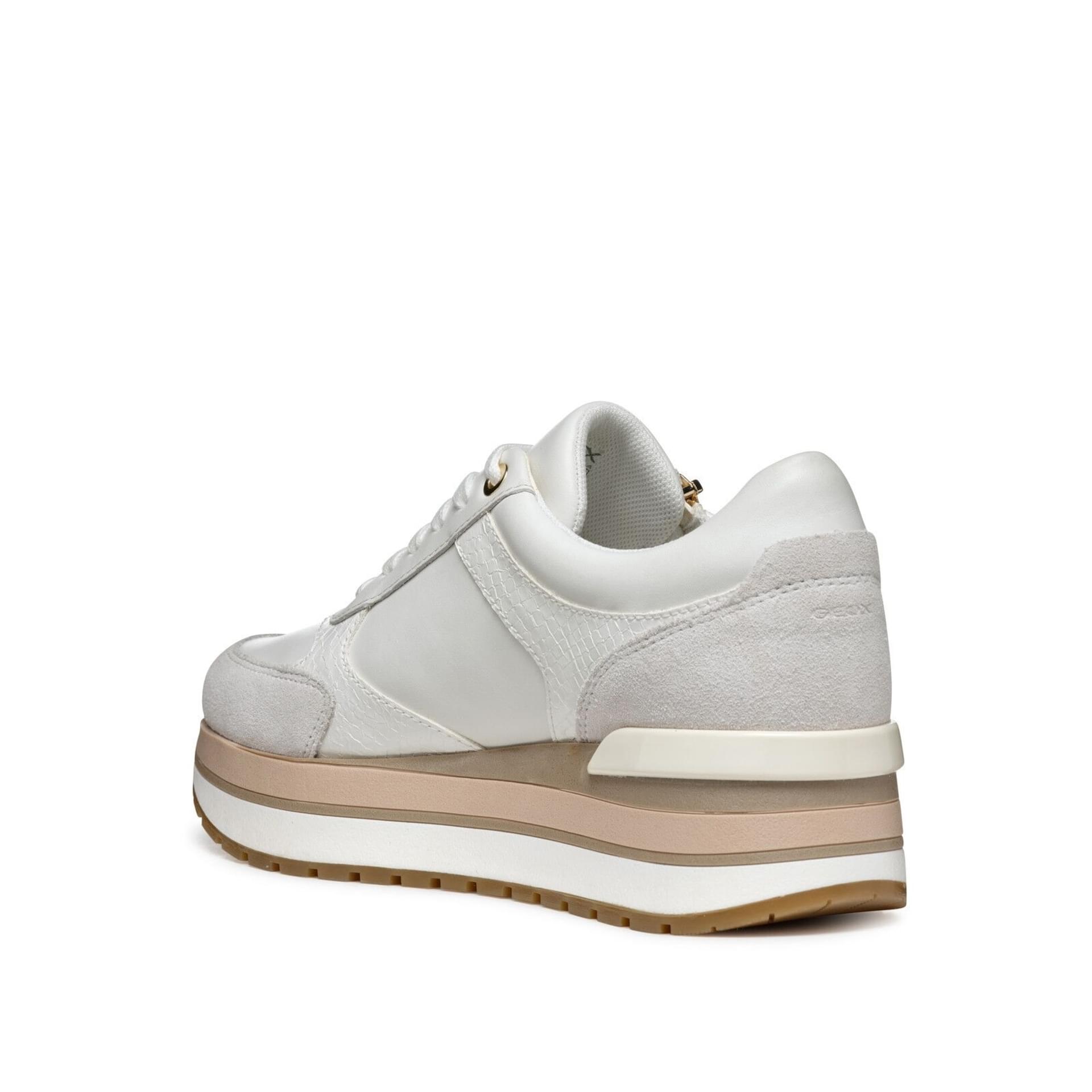 Geox New Kency Sneakers D46MZA_08522 in White/Off White