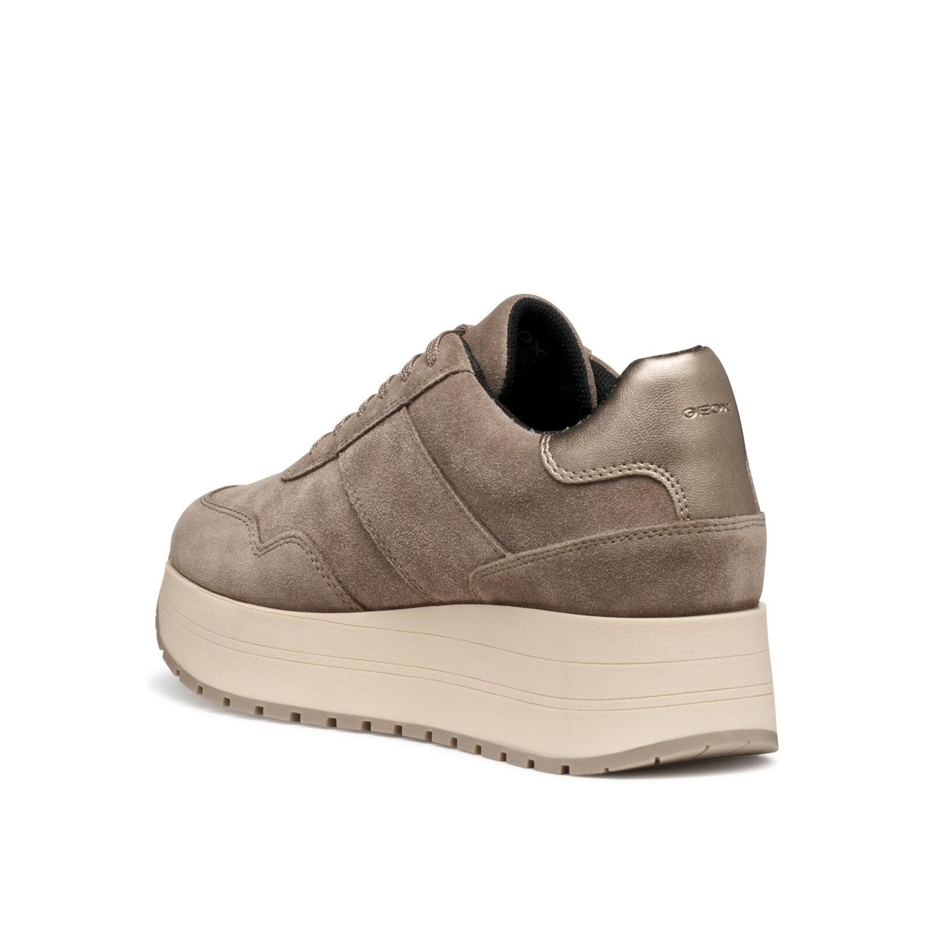 Geox New Kency Sneakers D55MZA_022NF in Taupe/Sand