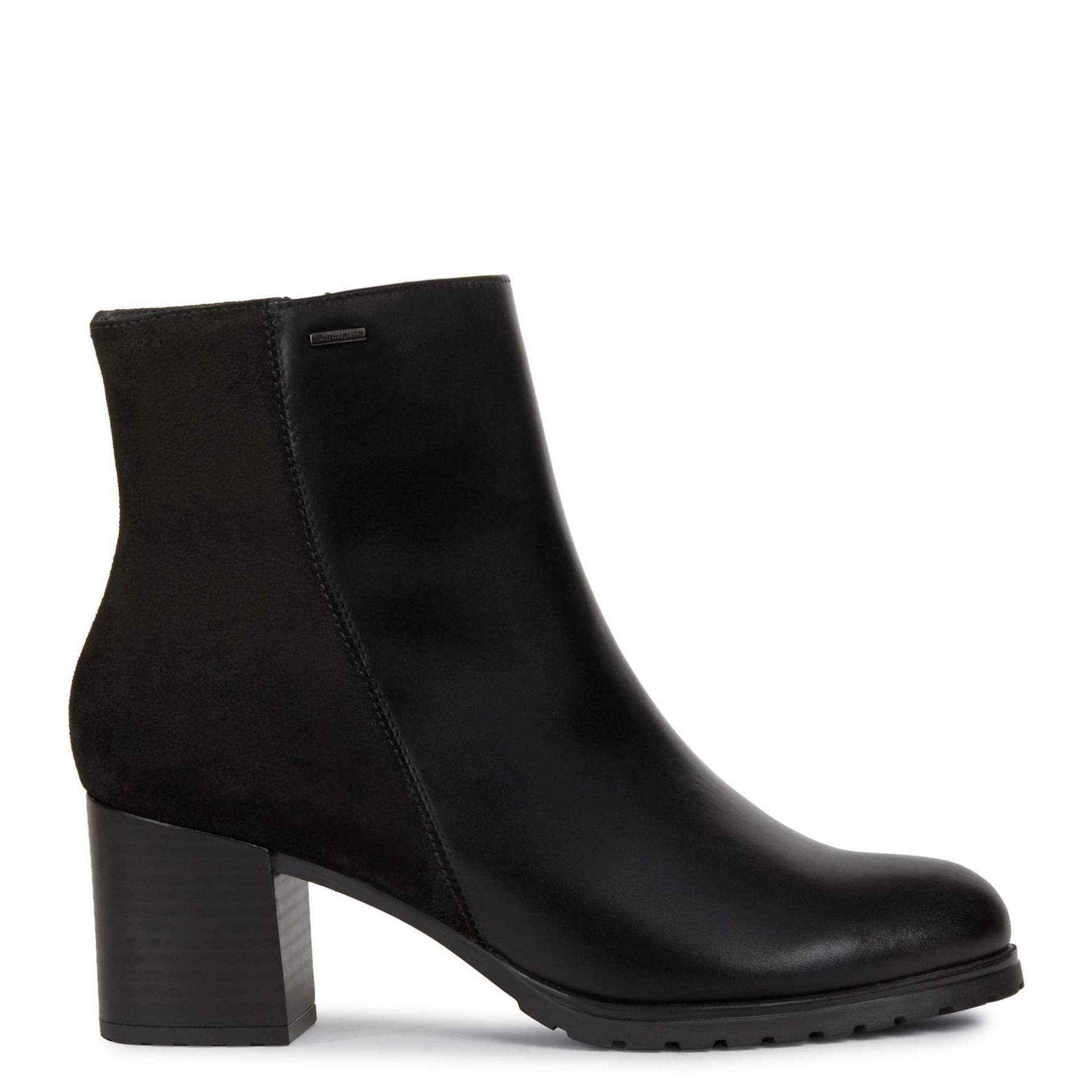 Geox New Lise Np Abx Enkellaarsjes D166ZB_04322 in Black