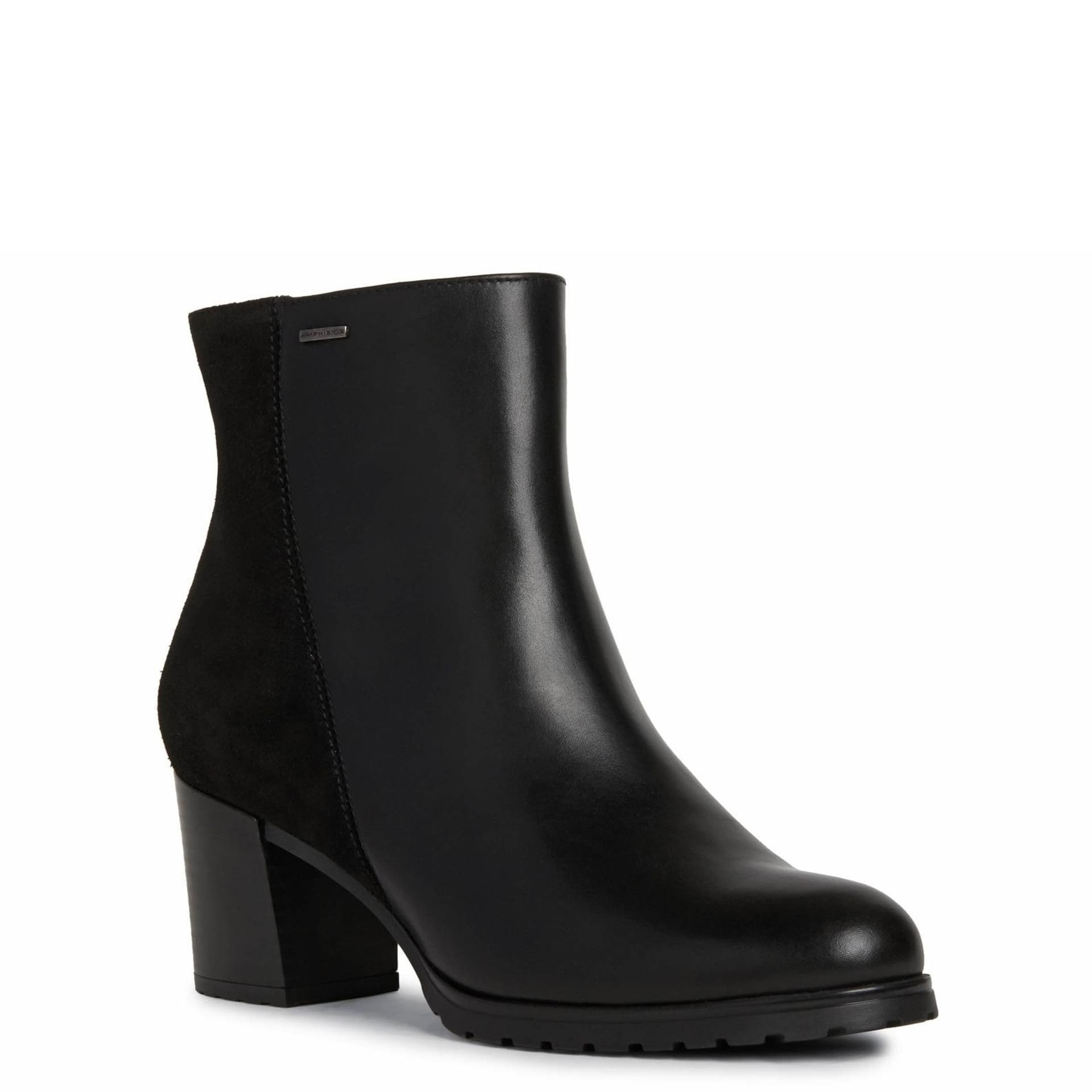 Geox New Lise Np Abx Enkellaarsjes D166ZB_04322 in Black