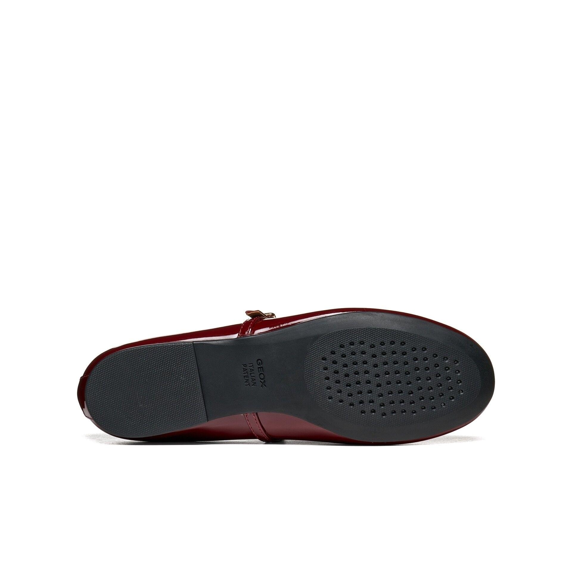 Geox New Palmaria Ballerinas in Bordeaux, sole (SKU D664JA_00066--C7005)