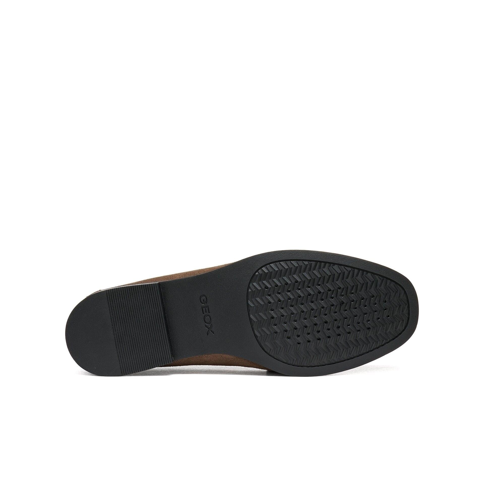 Geox Noemen Mocassins leer in Taupe, zool (SKU D680XA_00022--C6029)