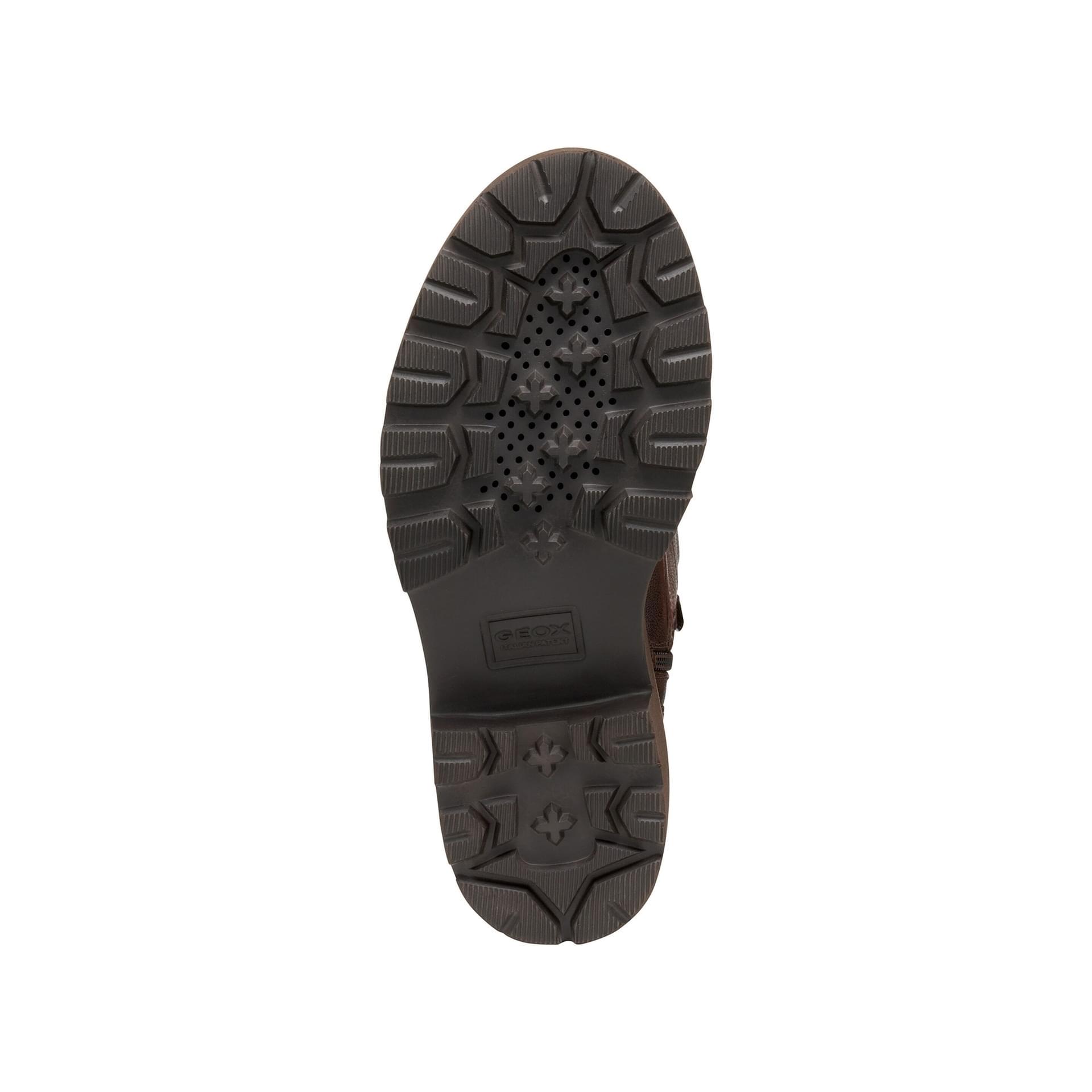 Geox Norize Enkellaarsjes D564ZC_00081 in Dark Brown