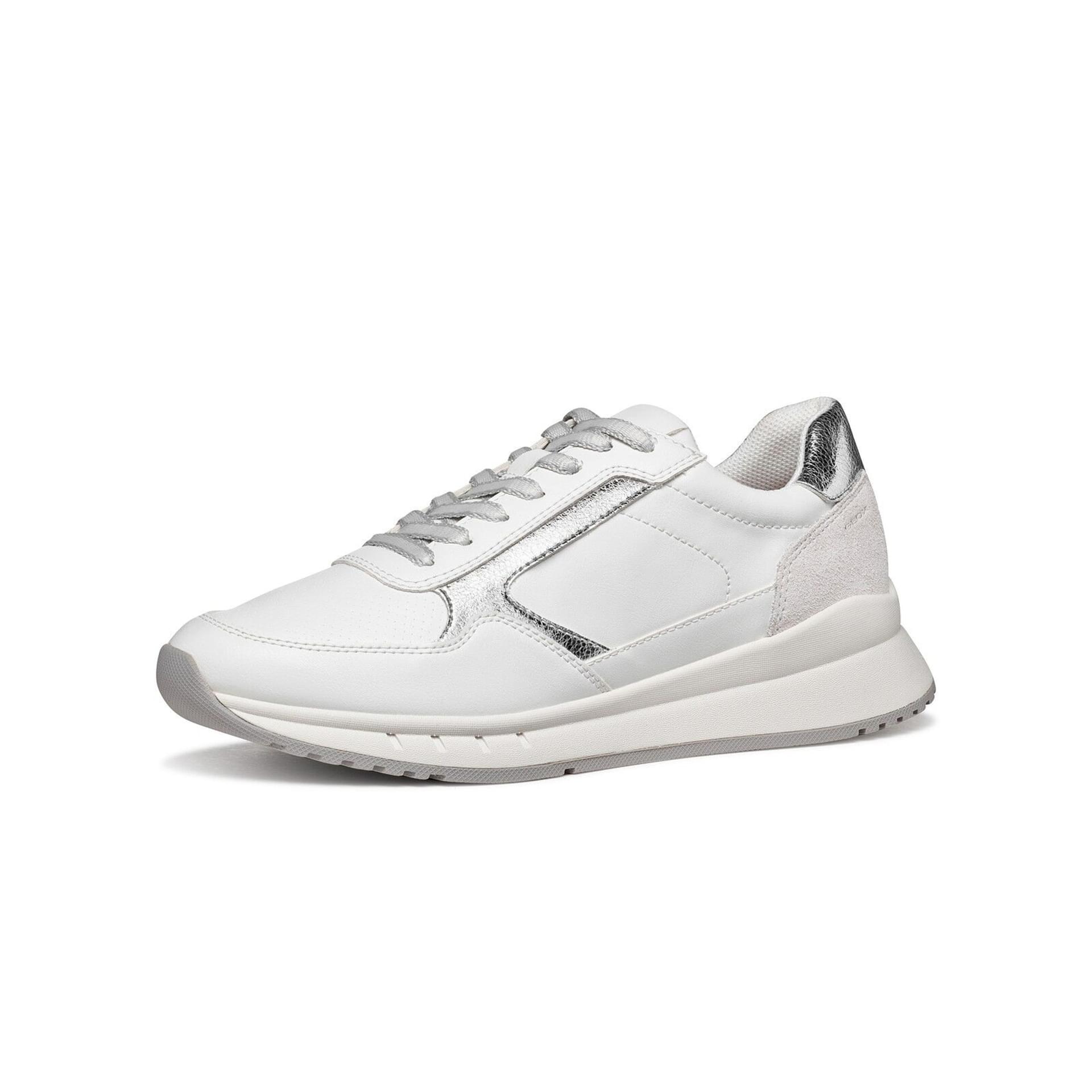 Geox Octaviee Sneakers D659LB_05422 in White/Silver