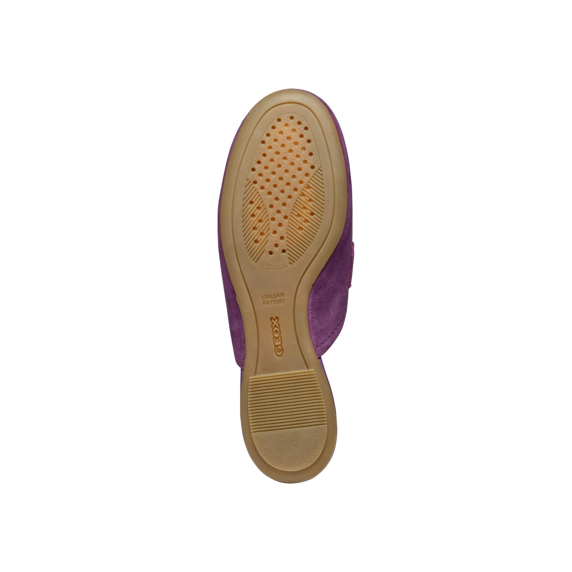 Geox Palmaria Moccassins D45MUC_00021 in Purple