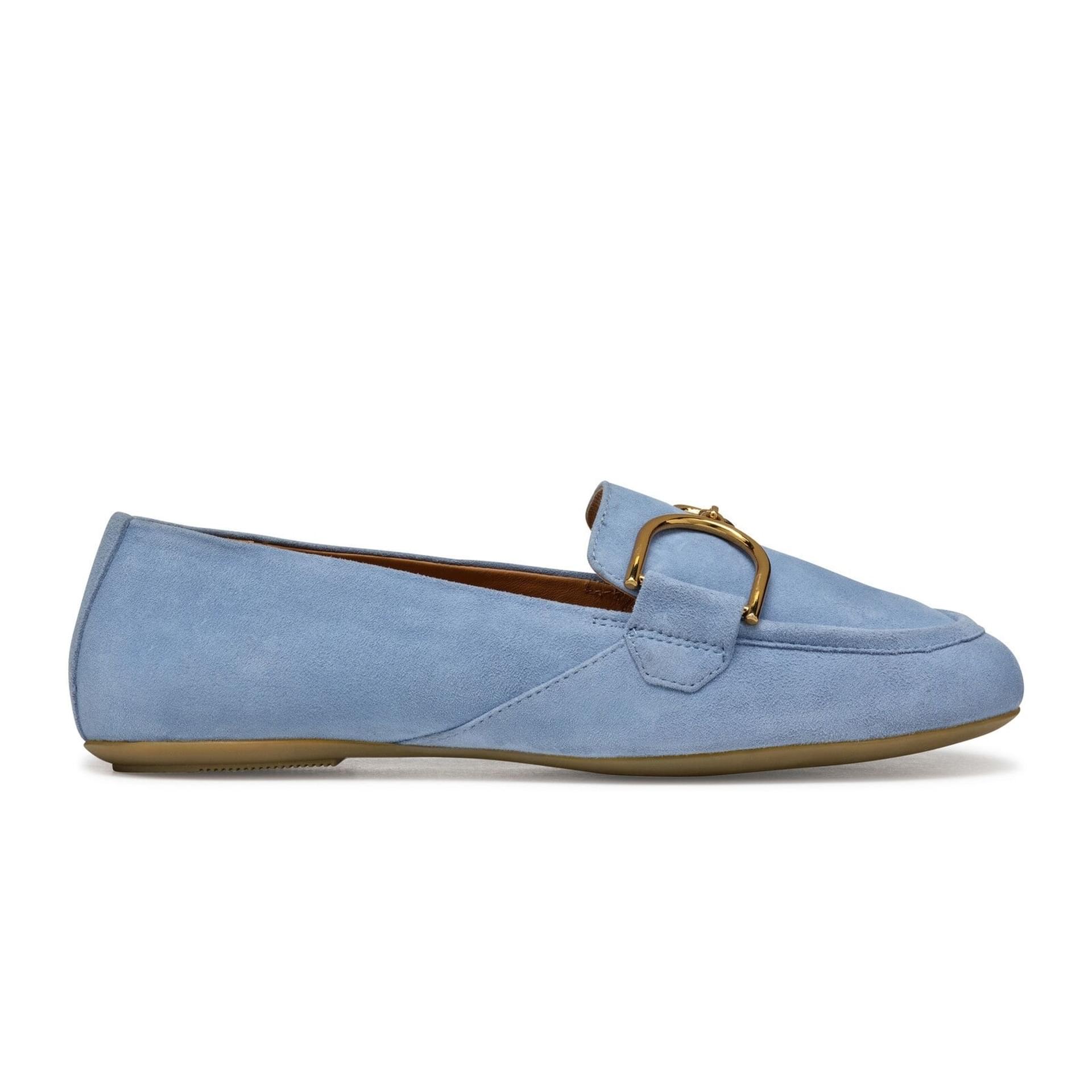 Geox Palmaria Moccassins D45MUJ_00021 in Light Blue