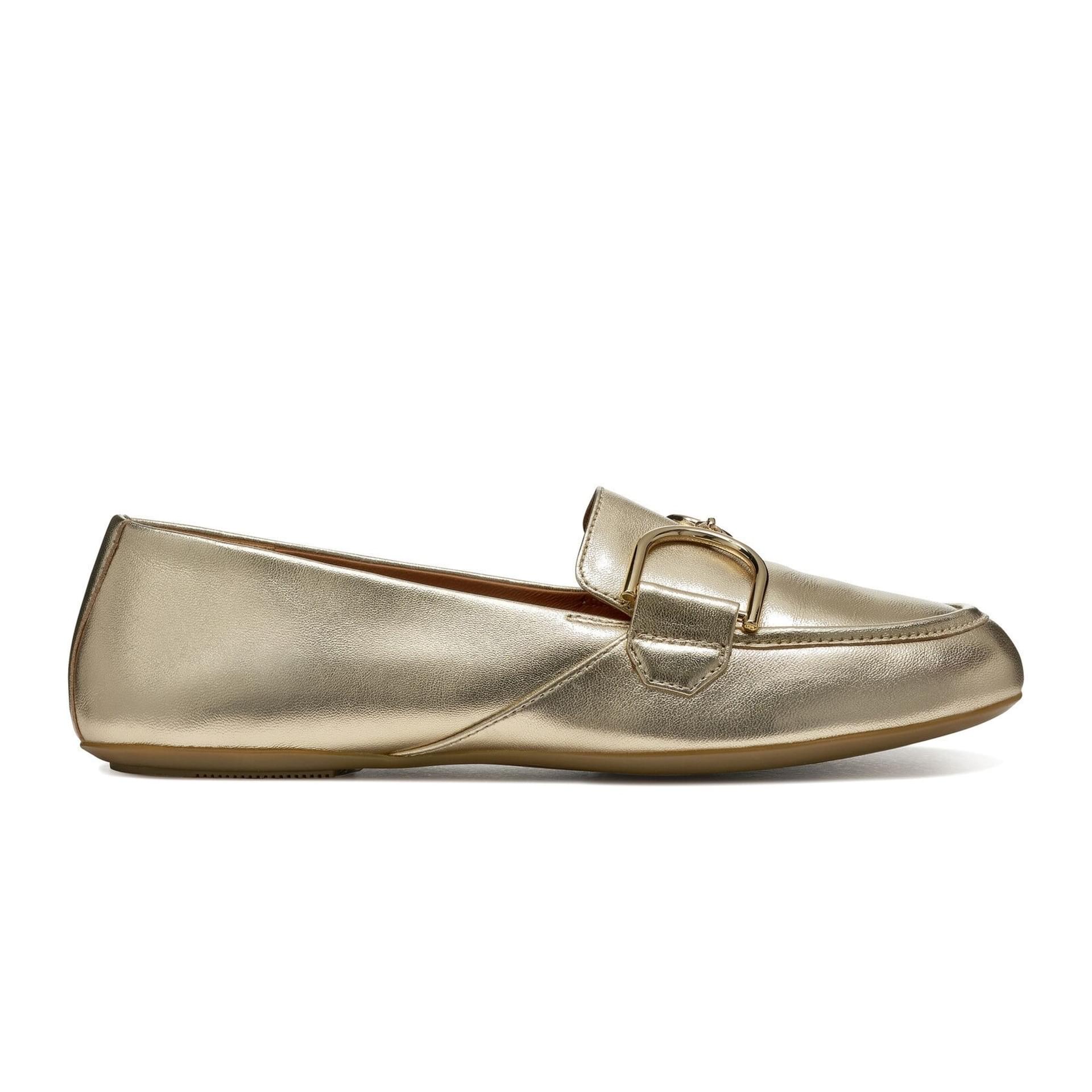 Geox Palmaria Moccassins D45MUJ_000Y2 in Light Gold