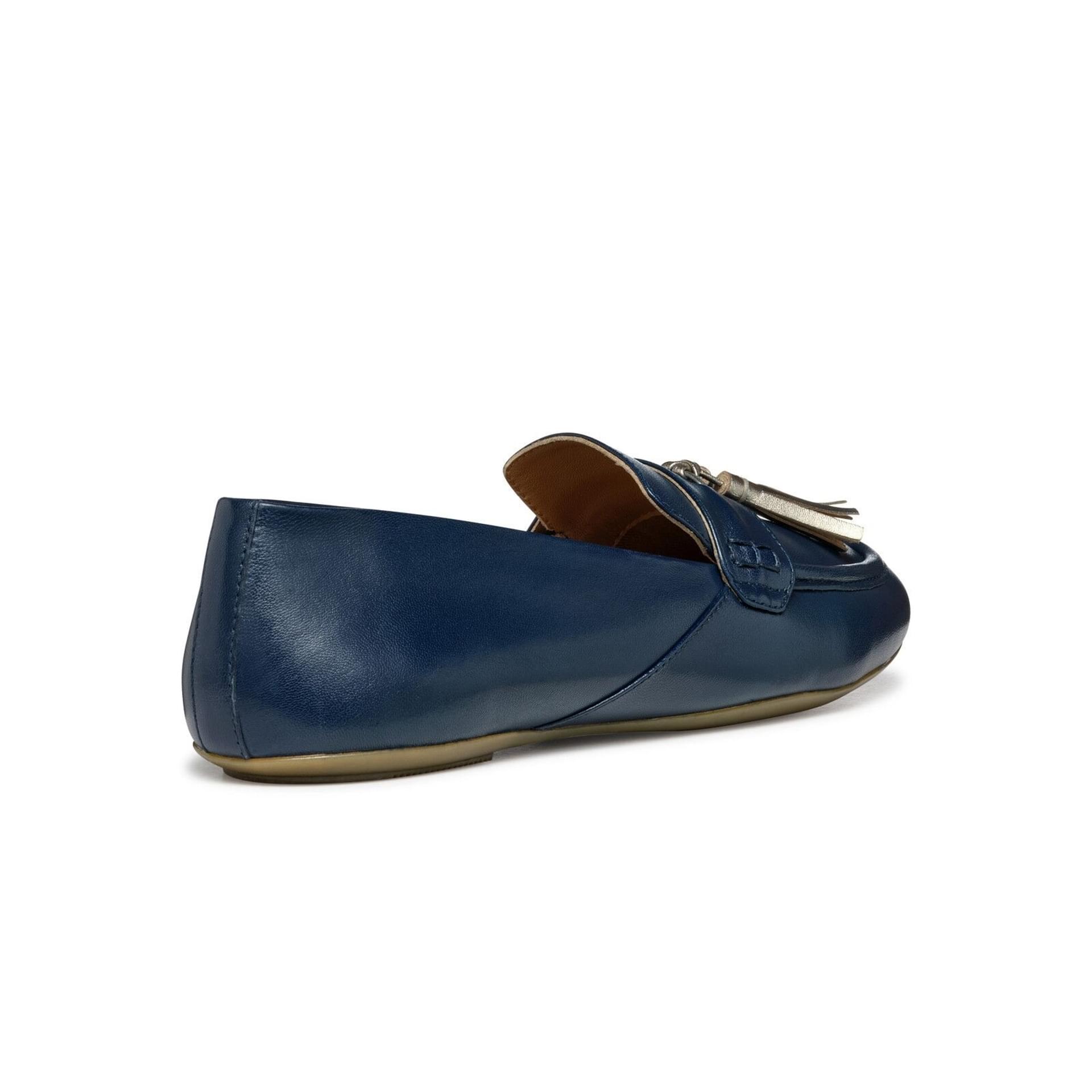 Geox Palmaria Mocassins D55MUB_0TUY2 in Navy/Light Gold