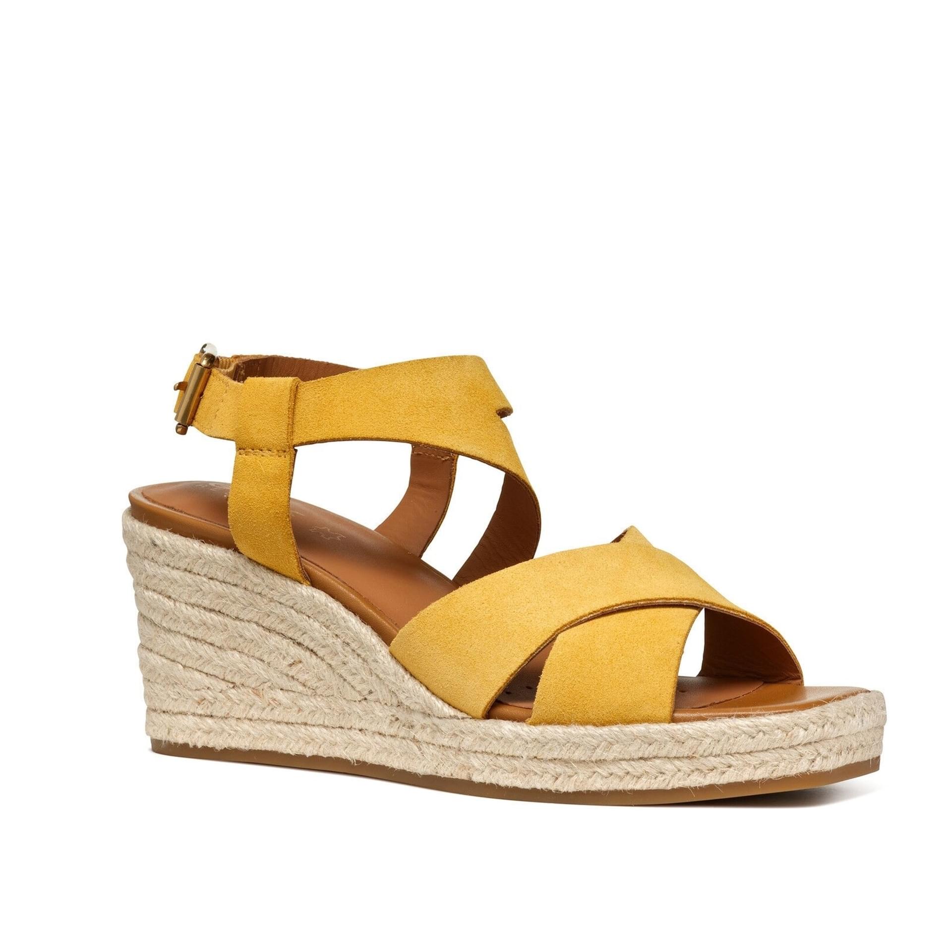 Geox Panarea Sandalen D45UYD_00022 in Yellow