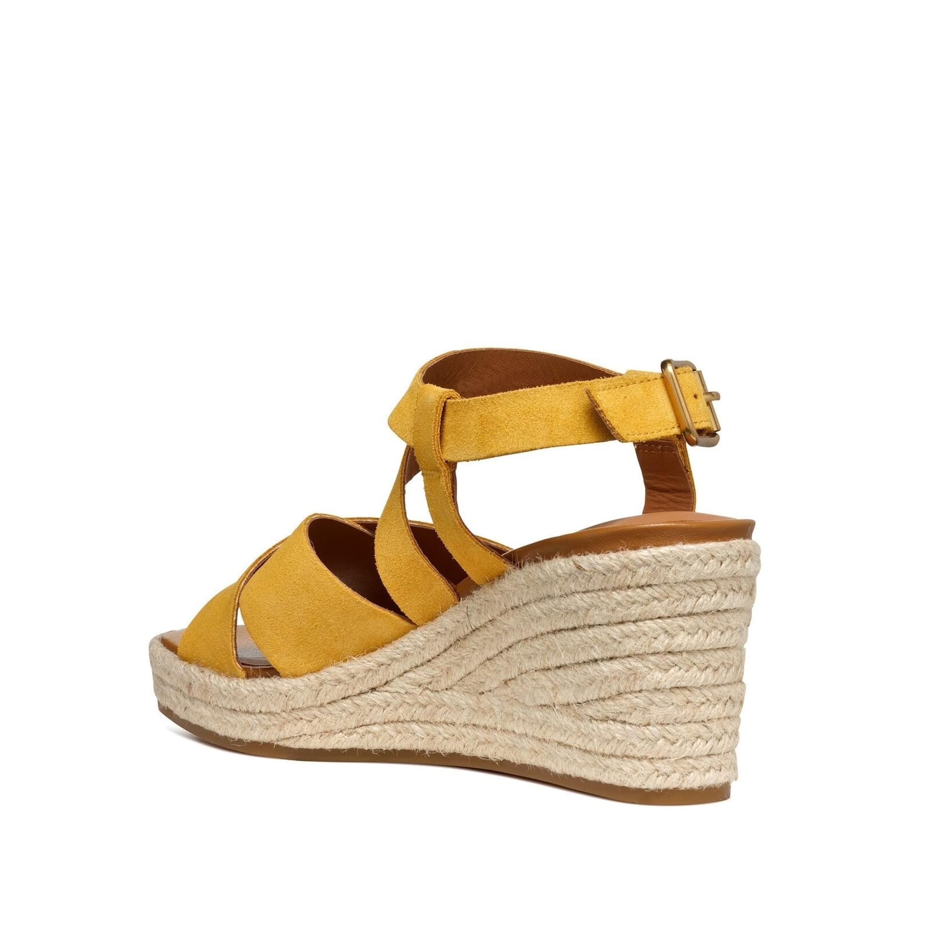 Geox Panarea Sandalen D45UYD_00022 in Yellow