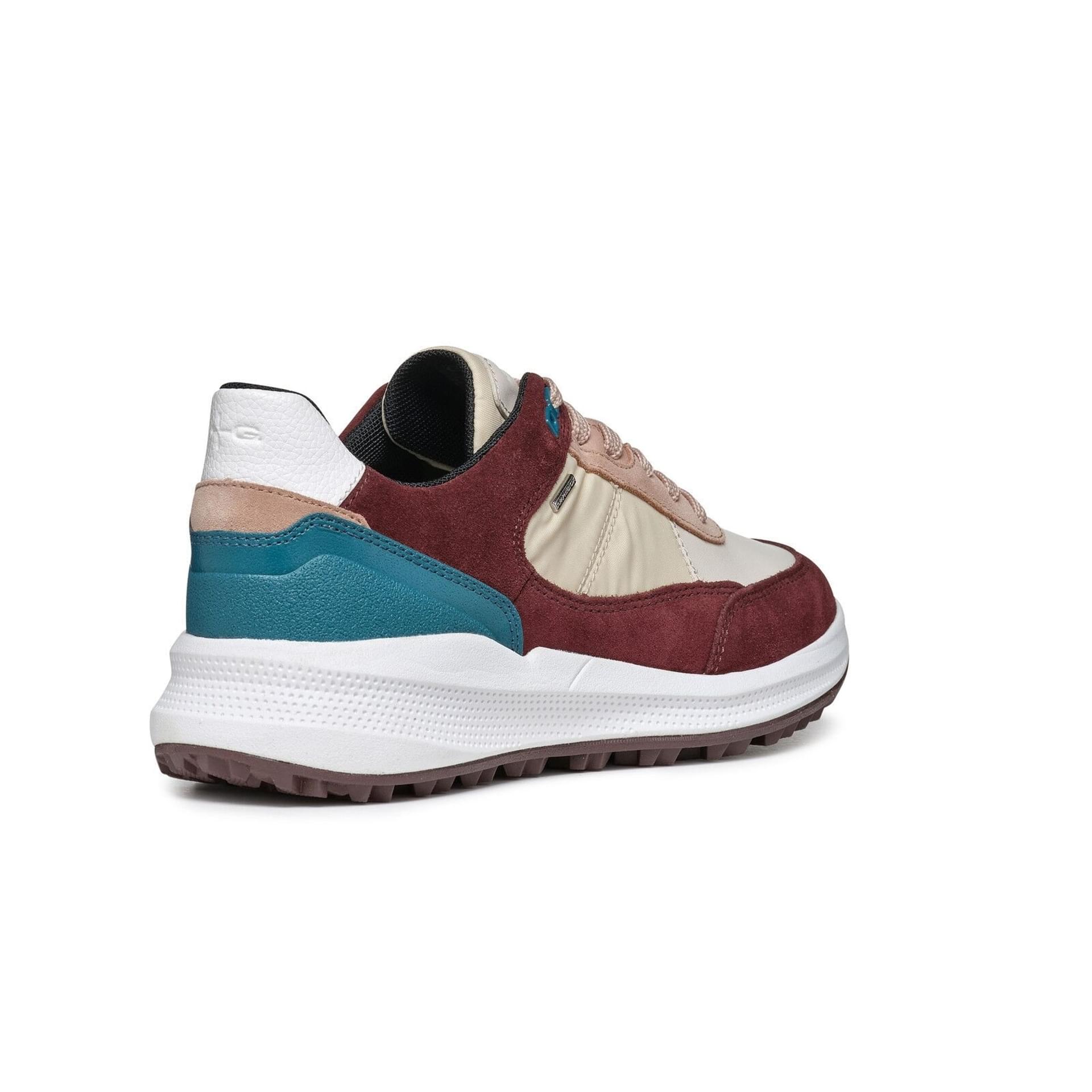 Geox Pg1x B Abx Sneakers D36VRA_02285 in Wine/Cream