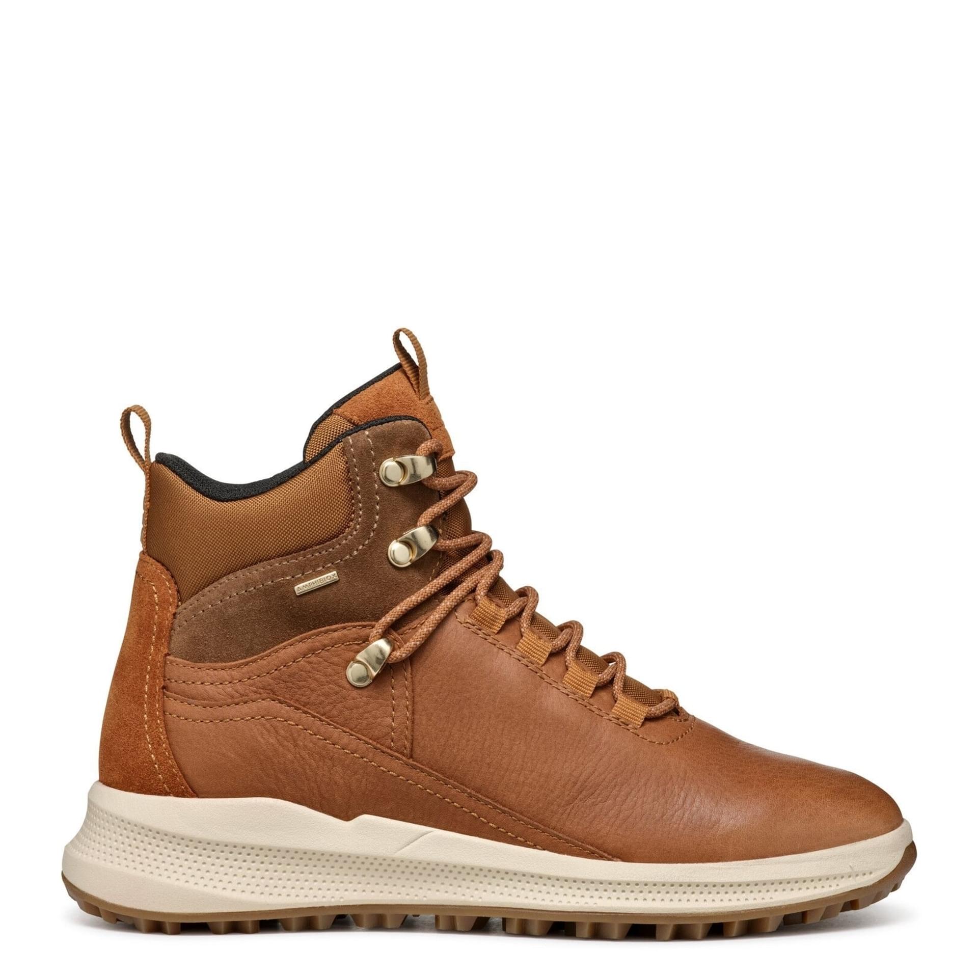 Geox Pg1x B Abx Enkellaarsjes D46VRB_0FV22 in Cognac