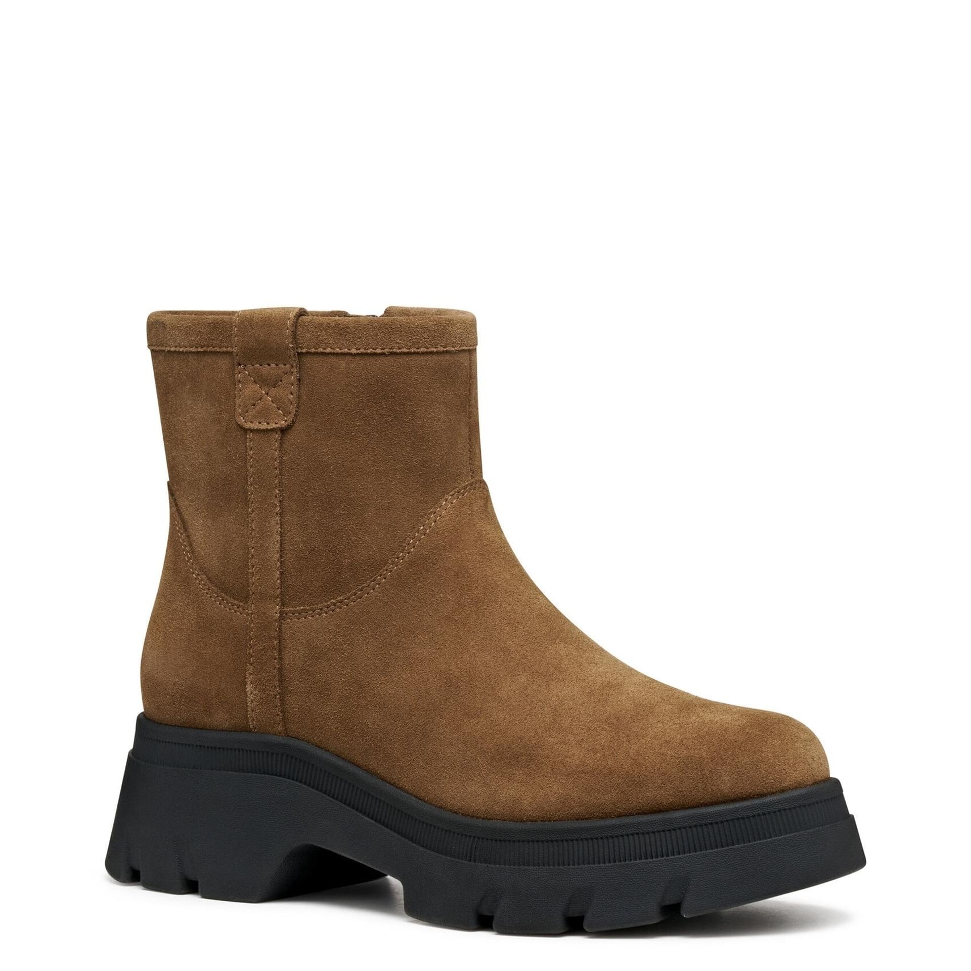 Geox Pluette Ankle Boots D565MA_00022 in Mud