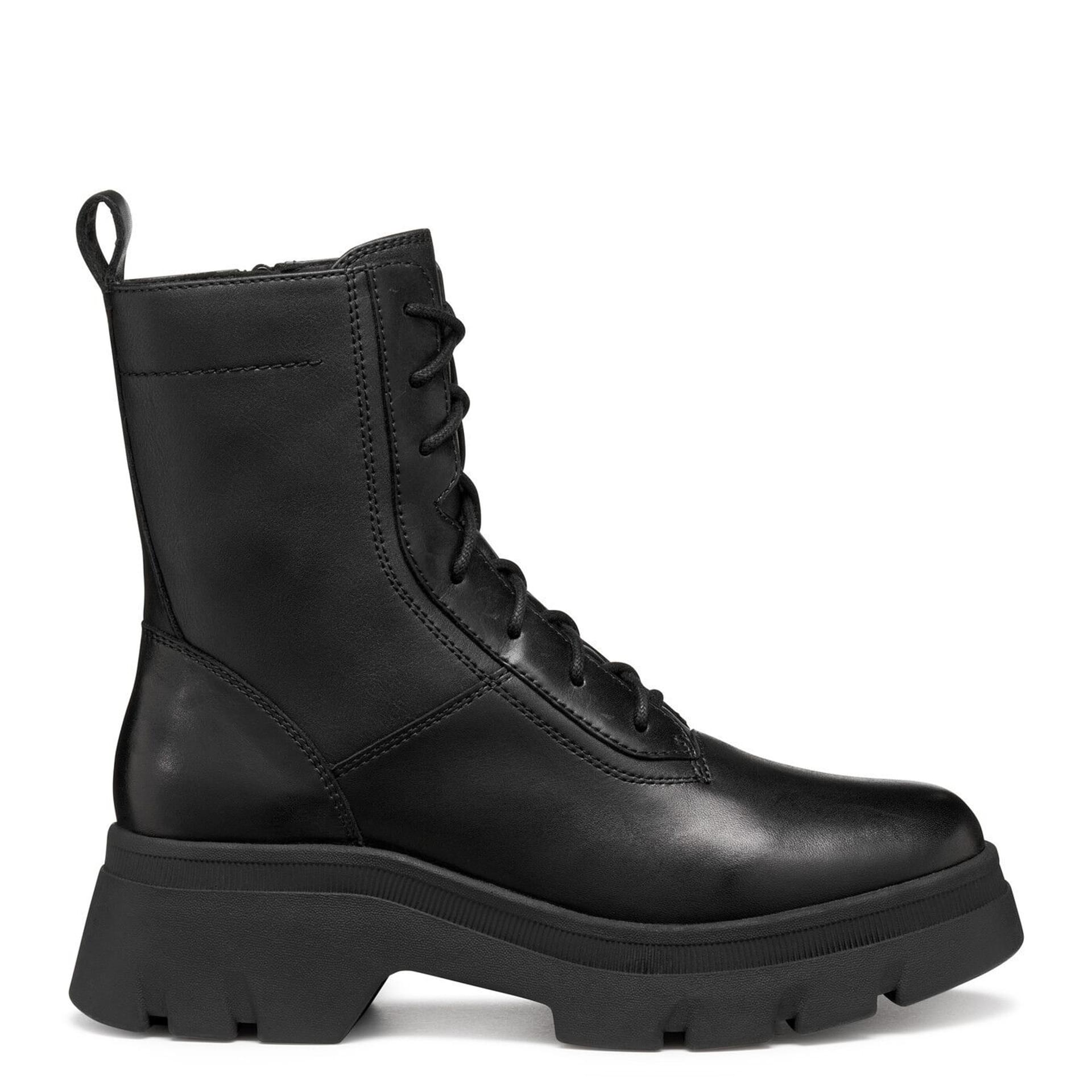 Geox Pluette Ankle Boots D565MD_043BC in Black