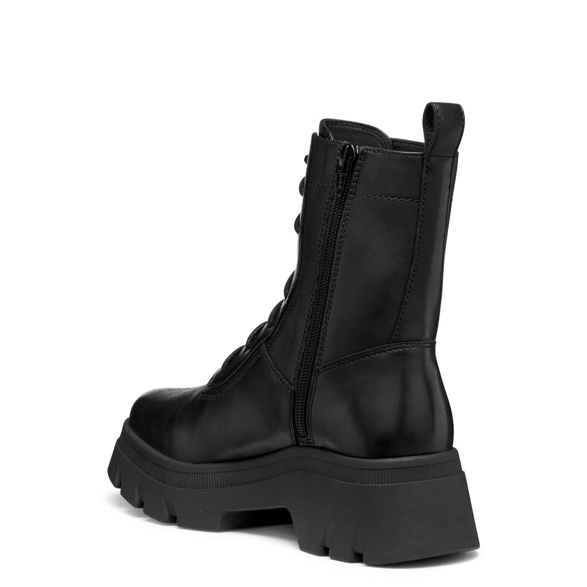 Geox Pluette Ankle Boots D565MD_043BC in Black