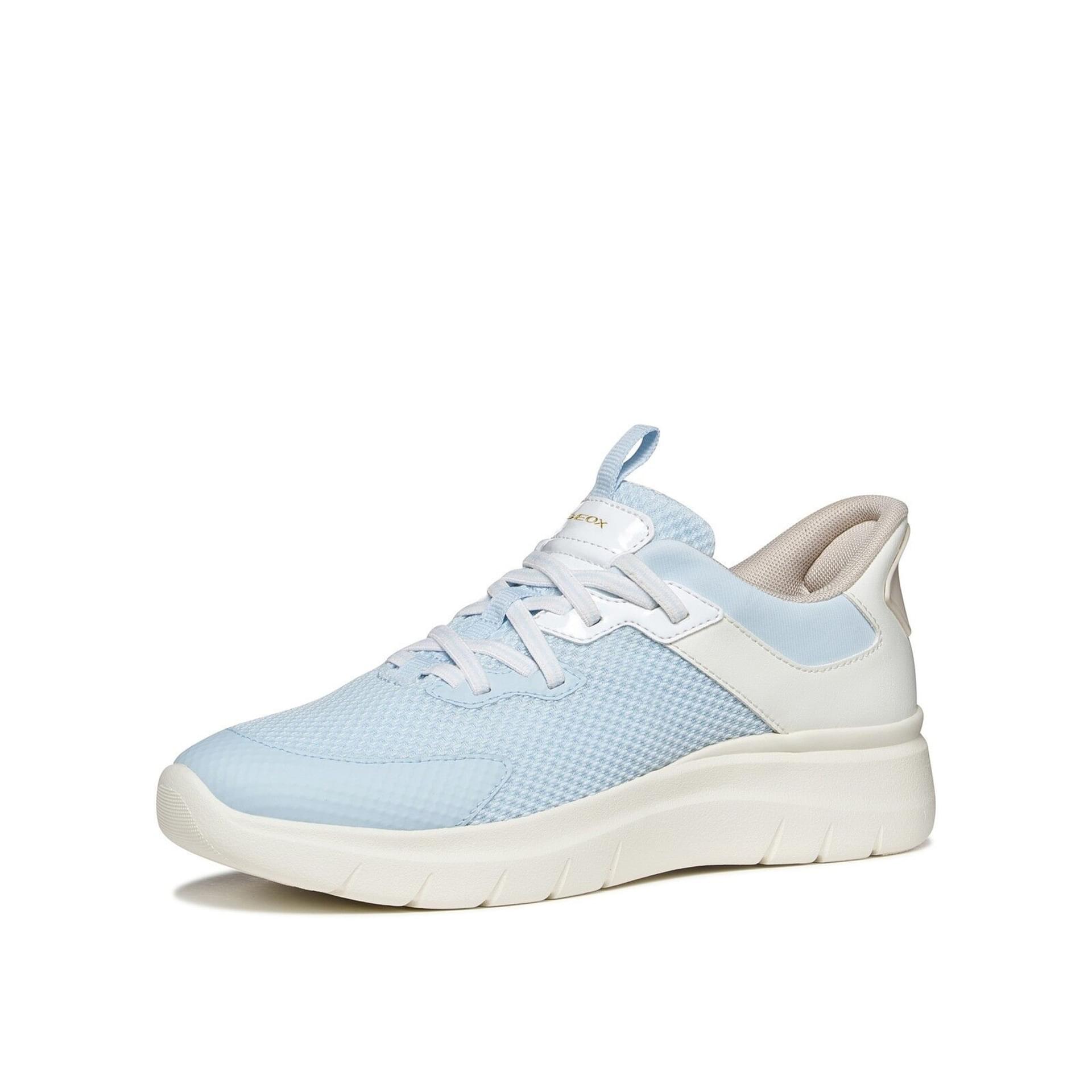 Geox Plummery Plus Sneakers D670JB_01402 in Crystal/White