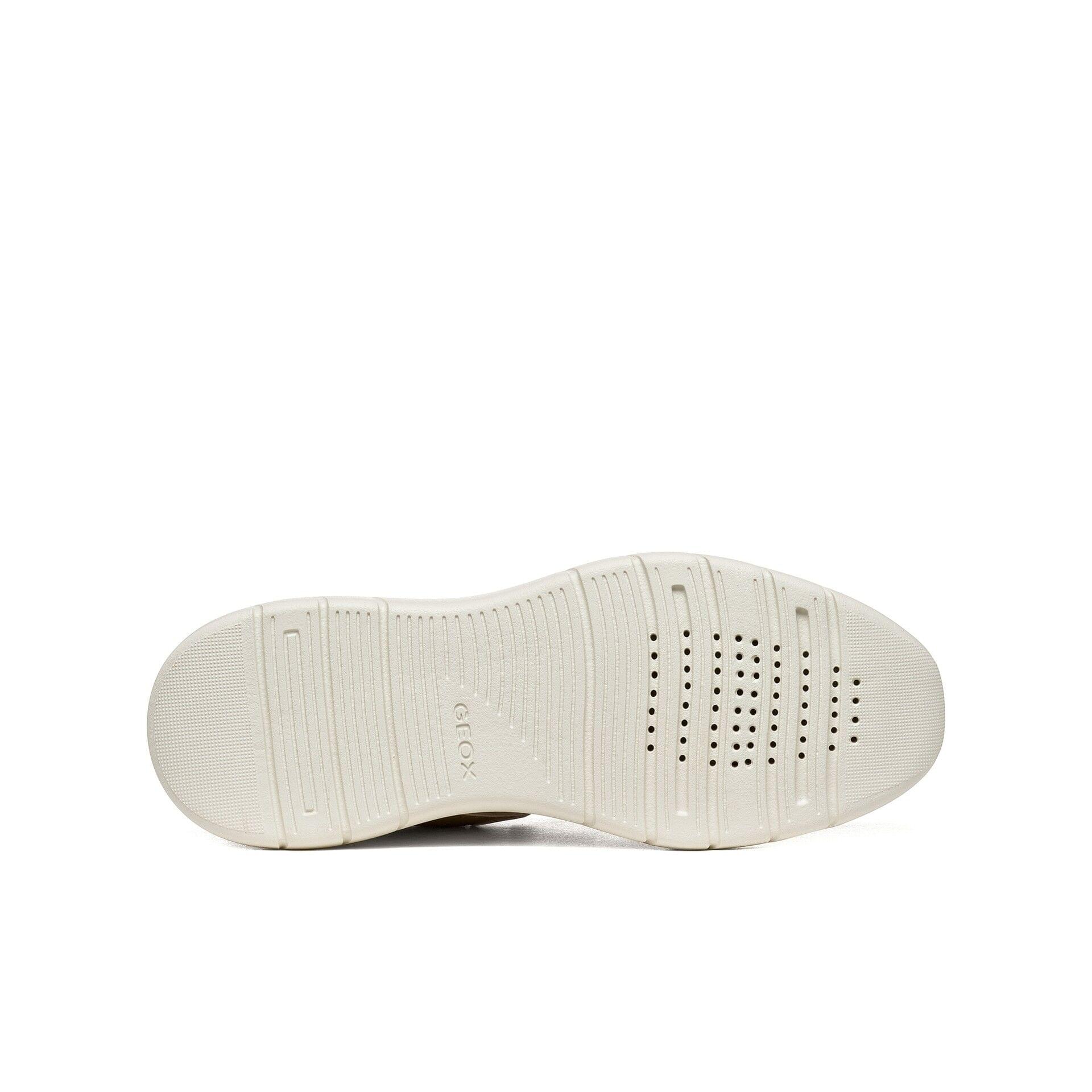 Geox Plummery Plus Sneakers mesh in Papyrus/Cream, zool (SKU D670JB_01402--C1S5K)