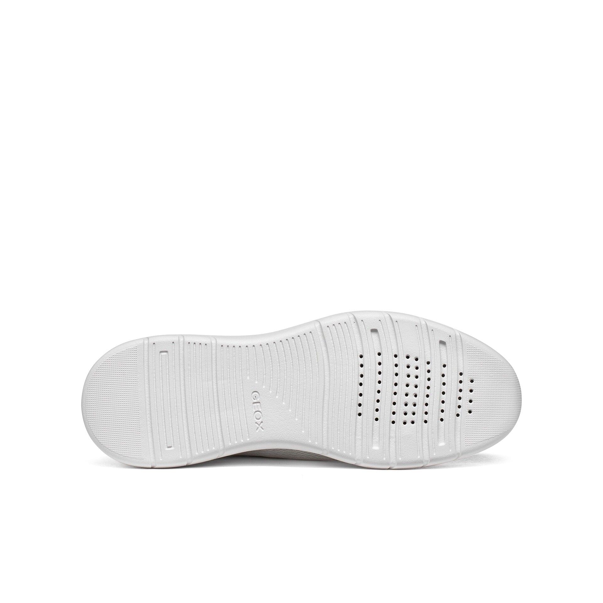 Geox Plummery Plus Sneakers mesh in White, zool (SKU D680JD_0149J--C1000)