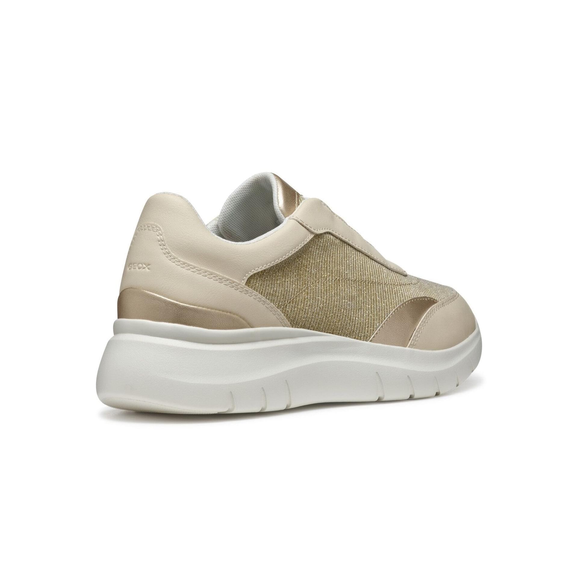 Geox Plummery Sneakers D55YNA_0LYBC in Light Gold/Papyrus