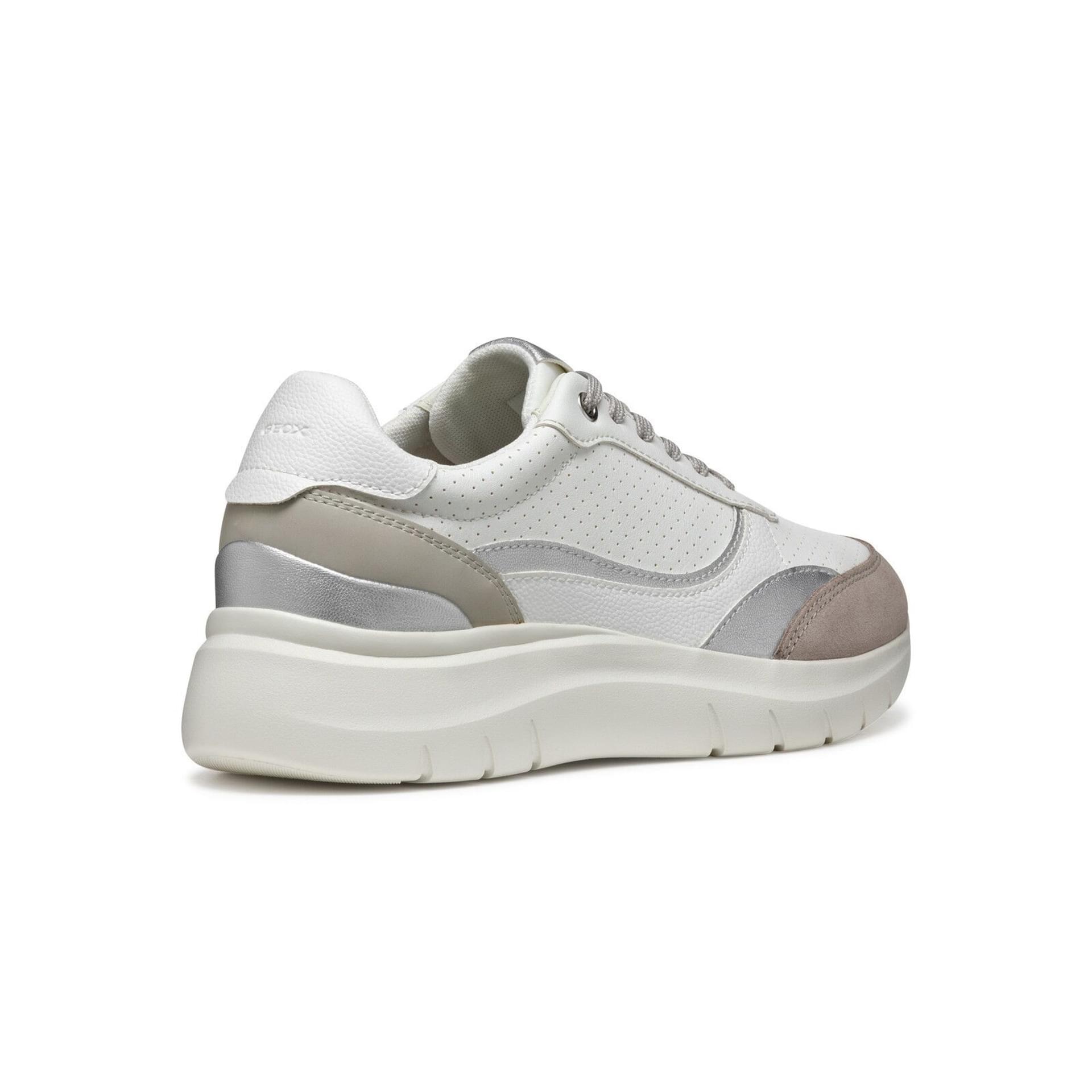 Geox Plummery Sneakers D55YNB_05422 in White/Rock