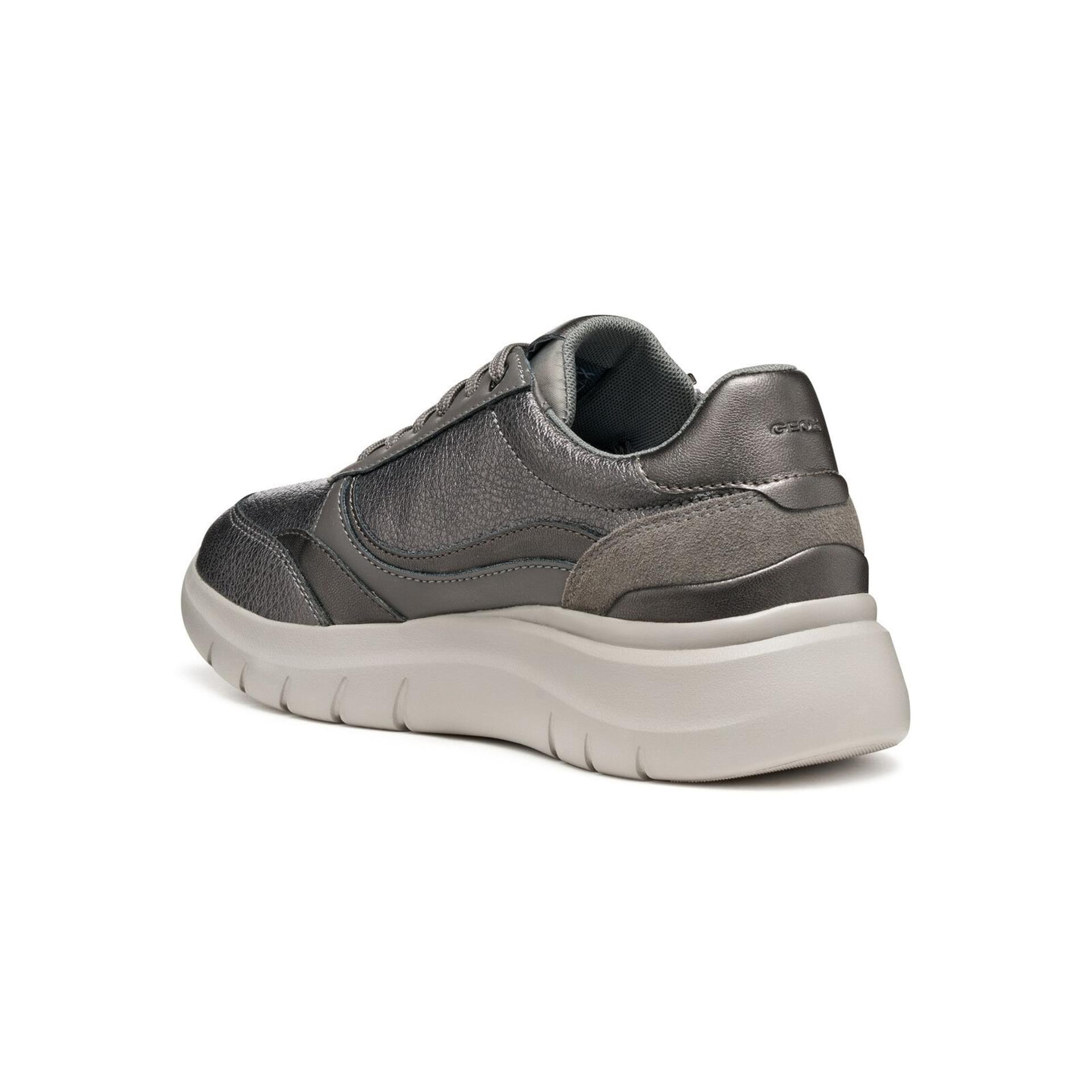 Geox Plummery Sneakers D56YNE_02NNF in Dark Grey/Gun