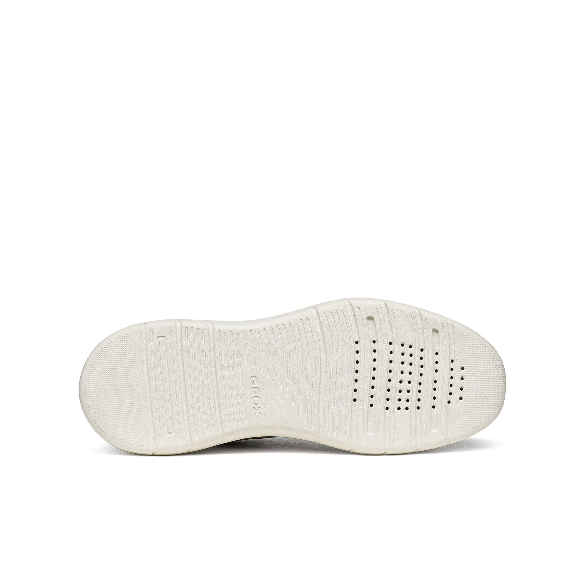 Geox Plummery Sneakers in Light Sand/Dove Grey, semelle (SKU D65YNA_05422--C5V1B)