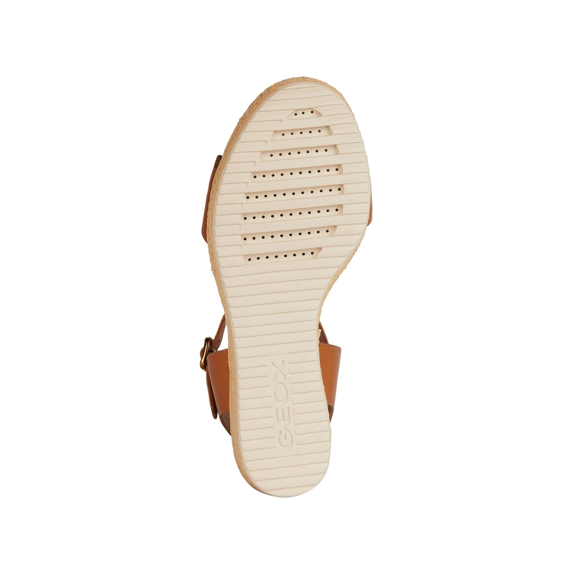 Geox Ponza Sandalen D45GVA_00043 in Cognac