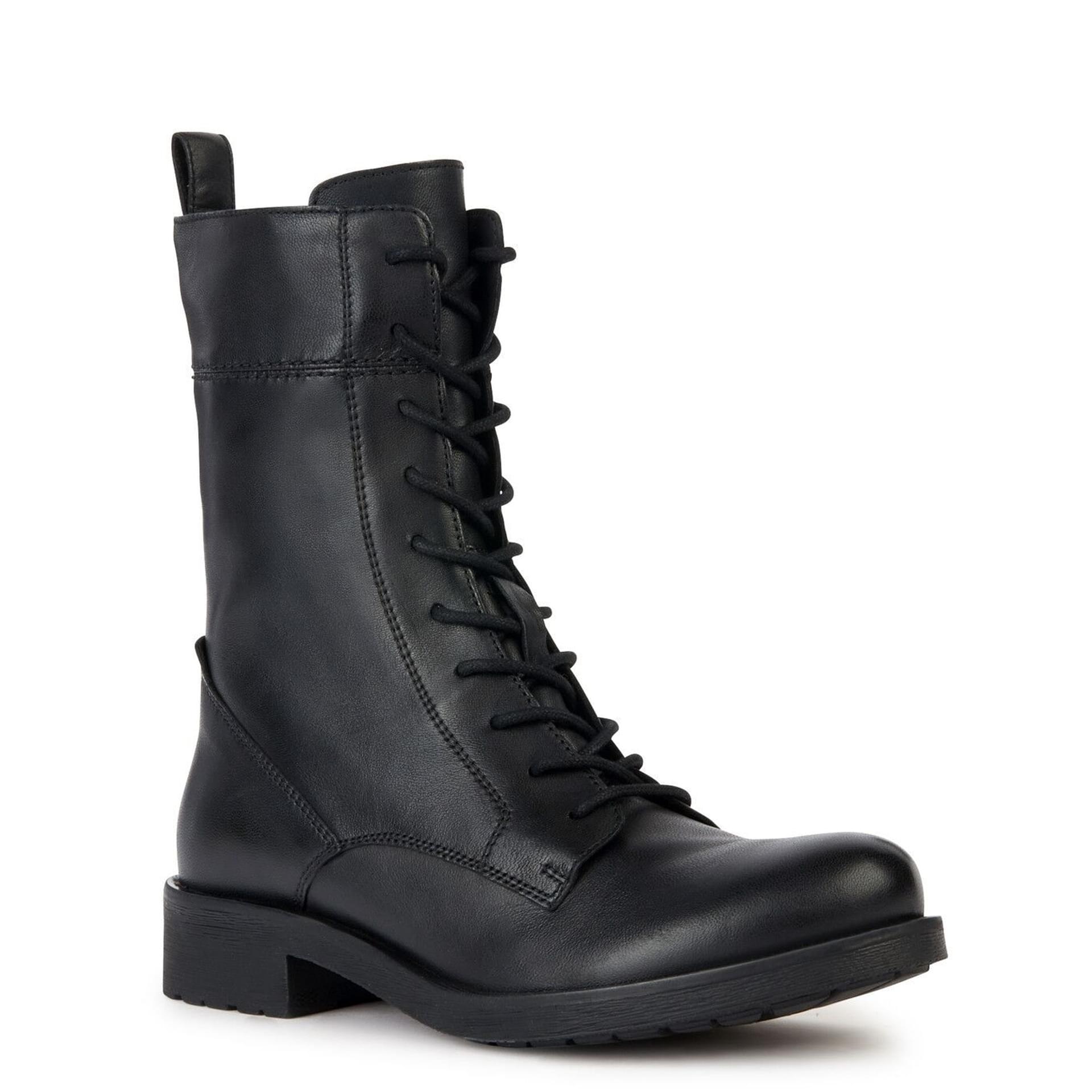 Geox Rawelle Enkellaarsjes D366RA_000TU in Black