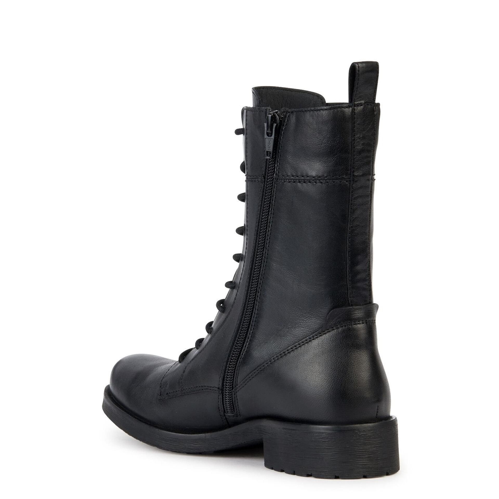 Geox Rawelle Enkellaarsjes D366RA_000TU in Black