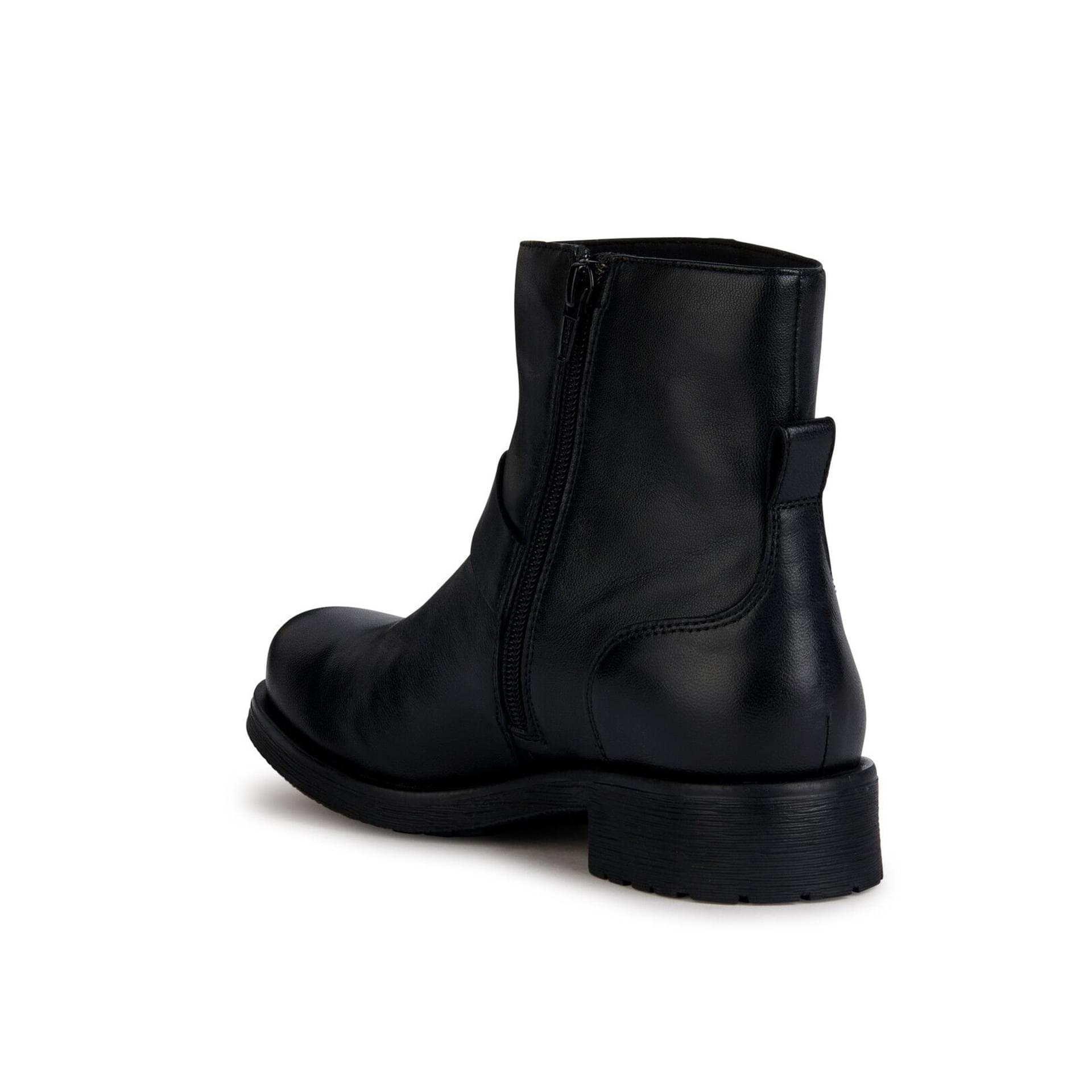 Geox Rawelle Enkellaarsjes D366RB_000TU in Black