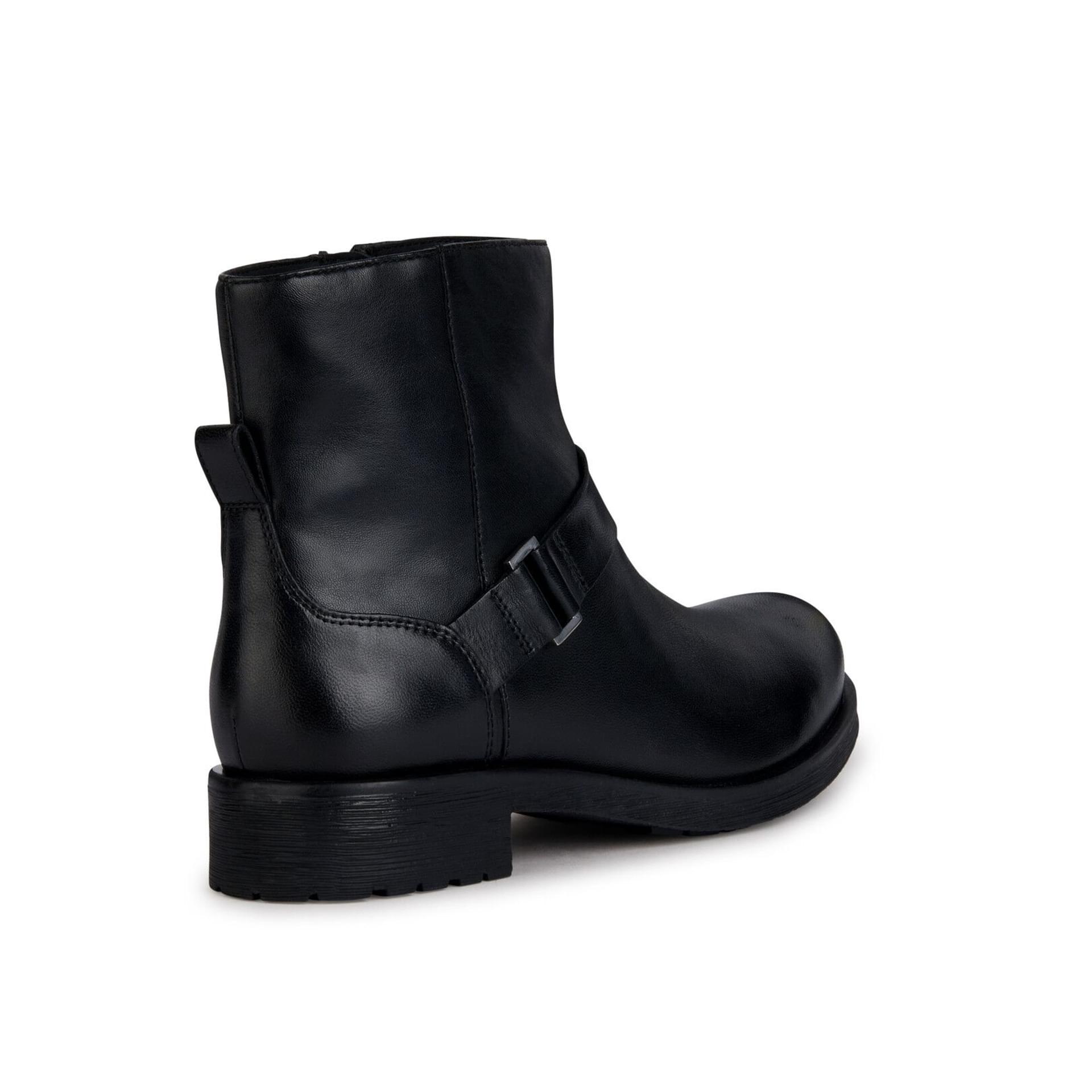 Geox Rawelle Enkellaarsjes D366RB_000TU in Black