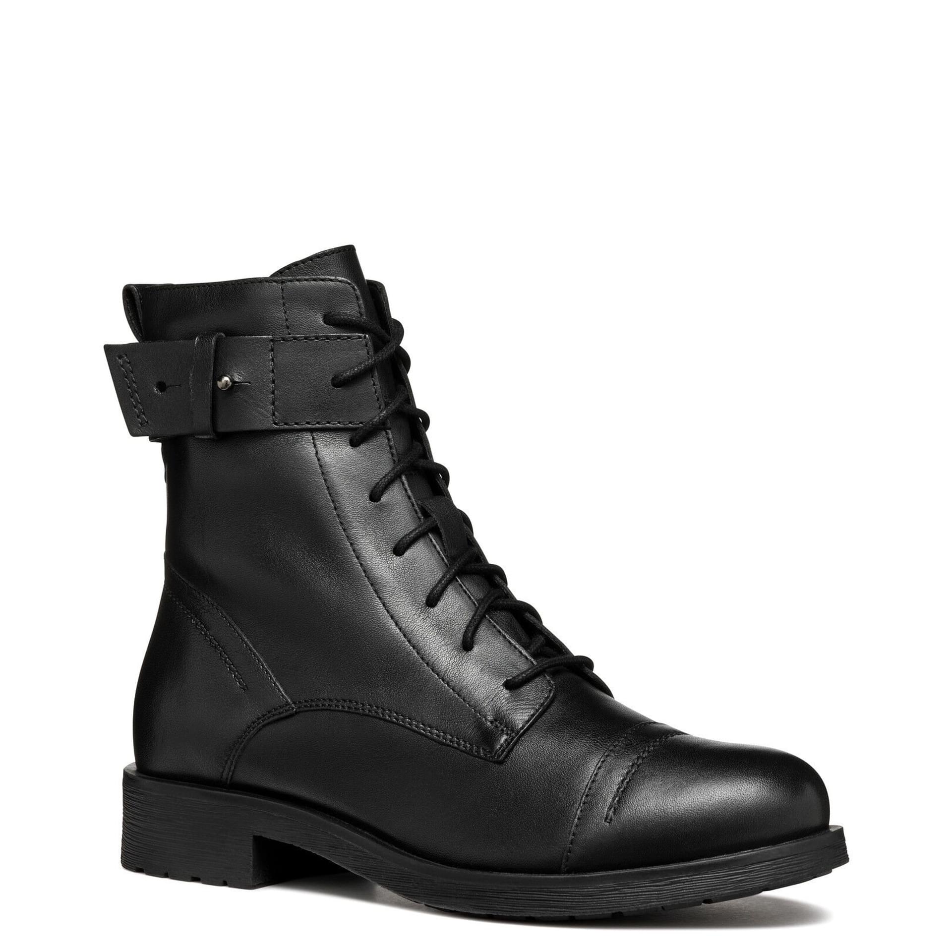 Geox Rawelle Bottines D466RF_0TU43 in Black