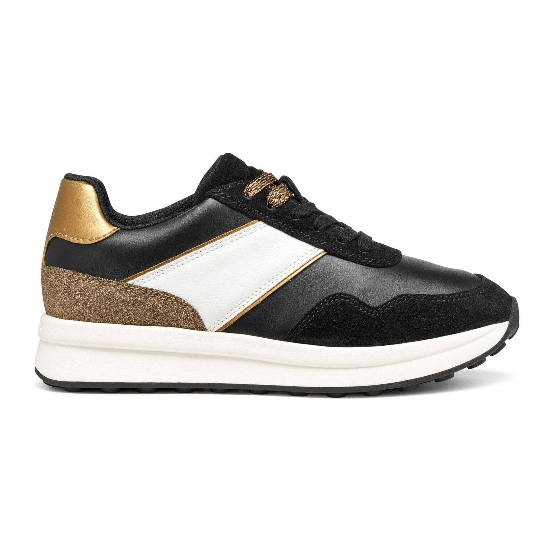 Geox Runntix Sneakers D46RRA_05422 in Black/Bronze