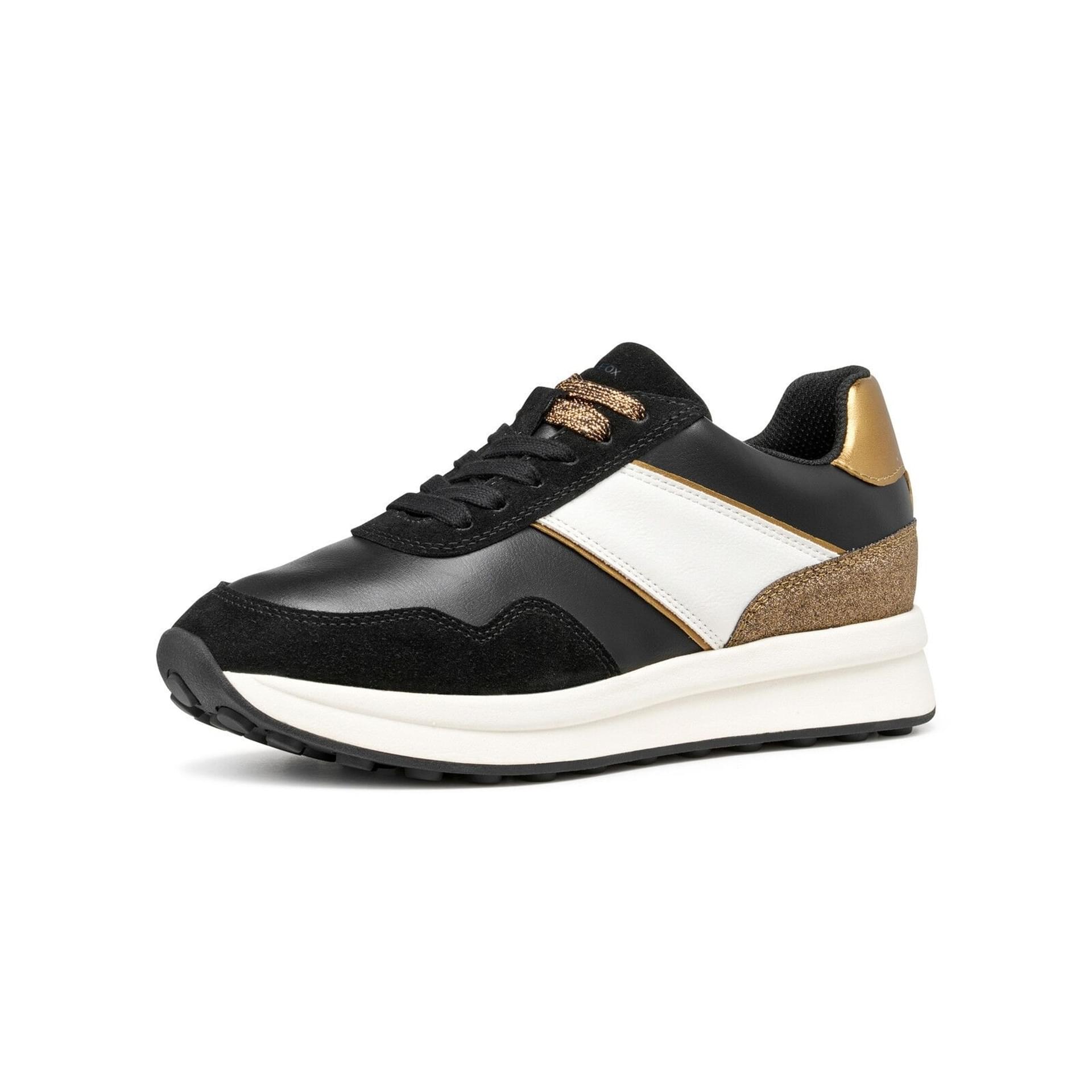 Geox Runntix Sneakers D46RRA_05422 in Black/Bronze