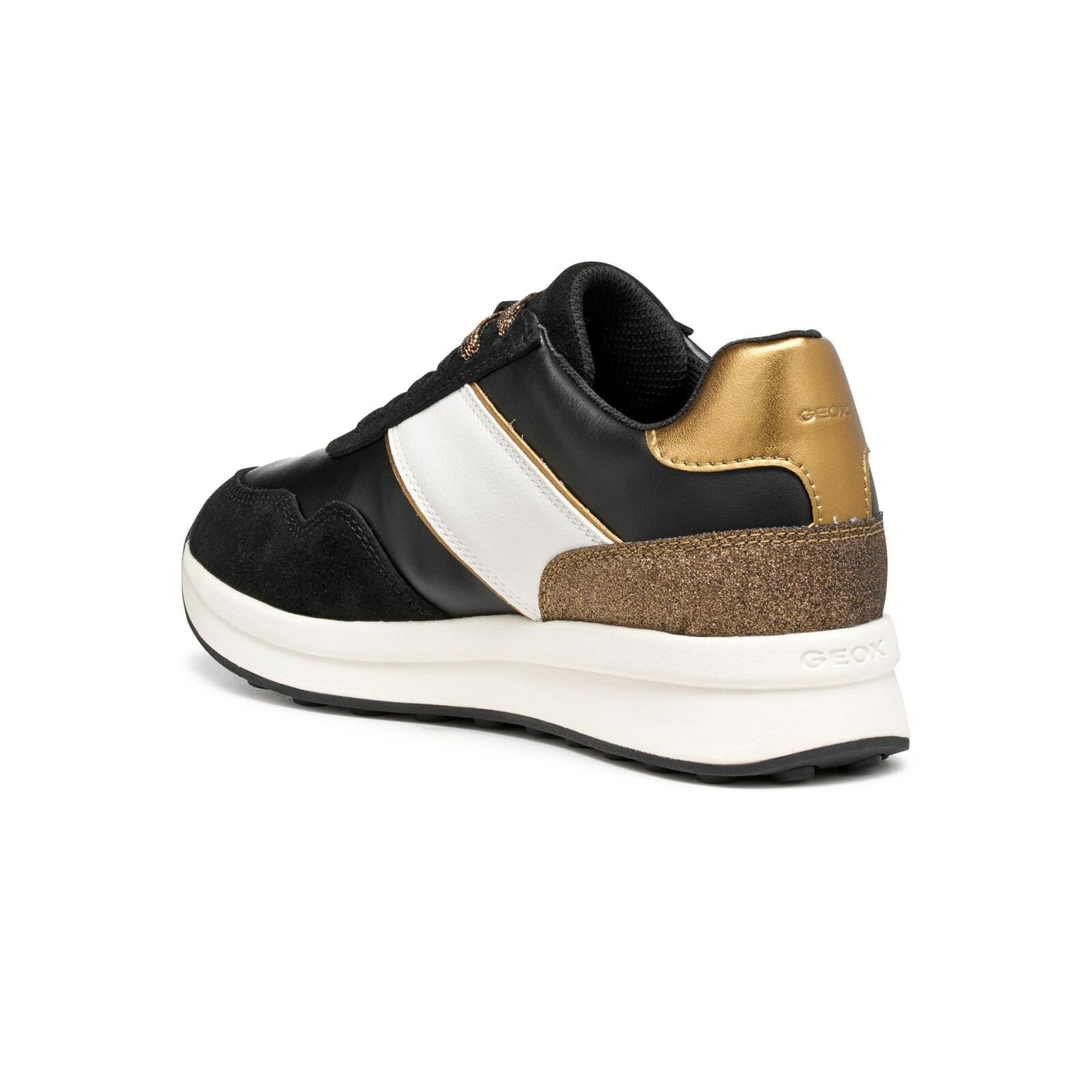 Geox Runntix Sneakers D46RRA_05422 in Black/Bronze