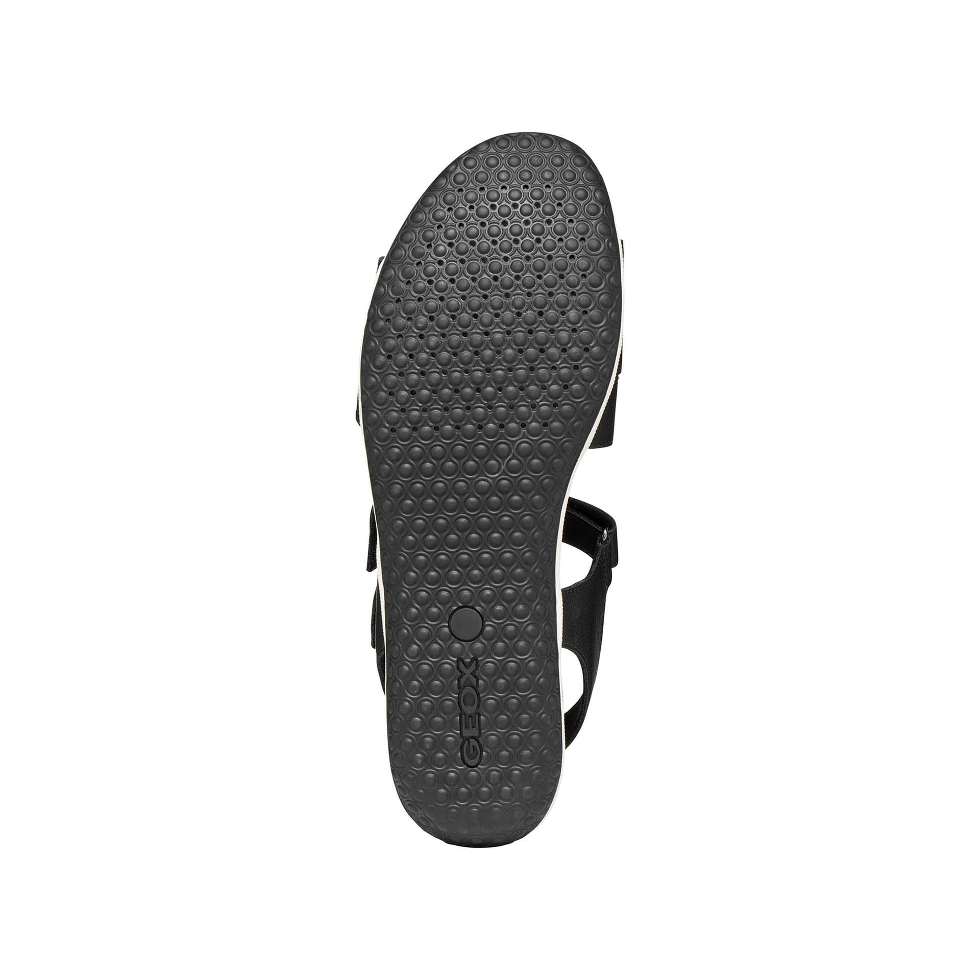 Geox Sandal Vega Sandals in Black, sole (SKU D35R6A_000BC--C9997)
