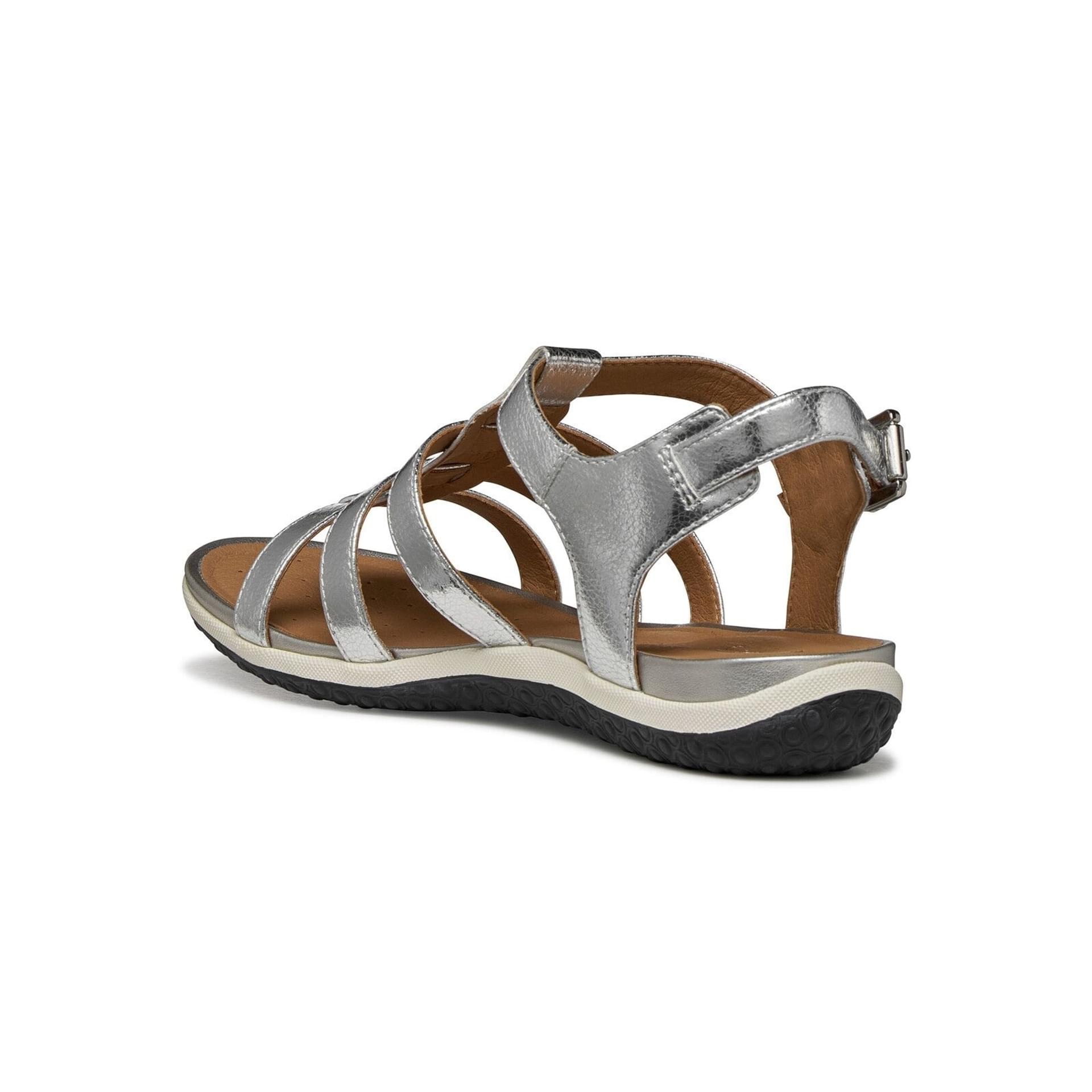 Geox Sandal Vega Sandalen D55R6D_000BN in Silver